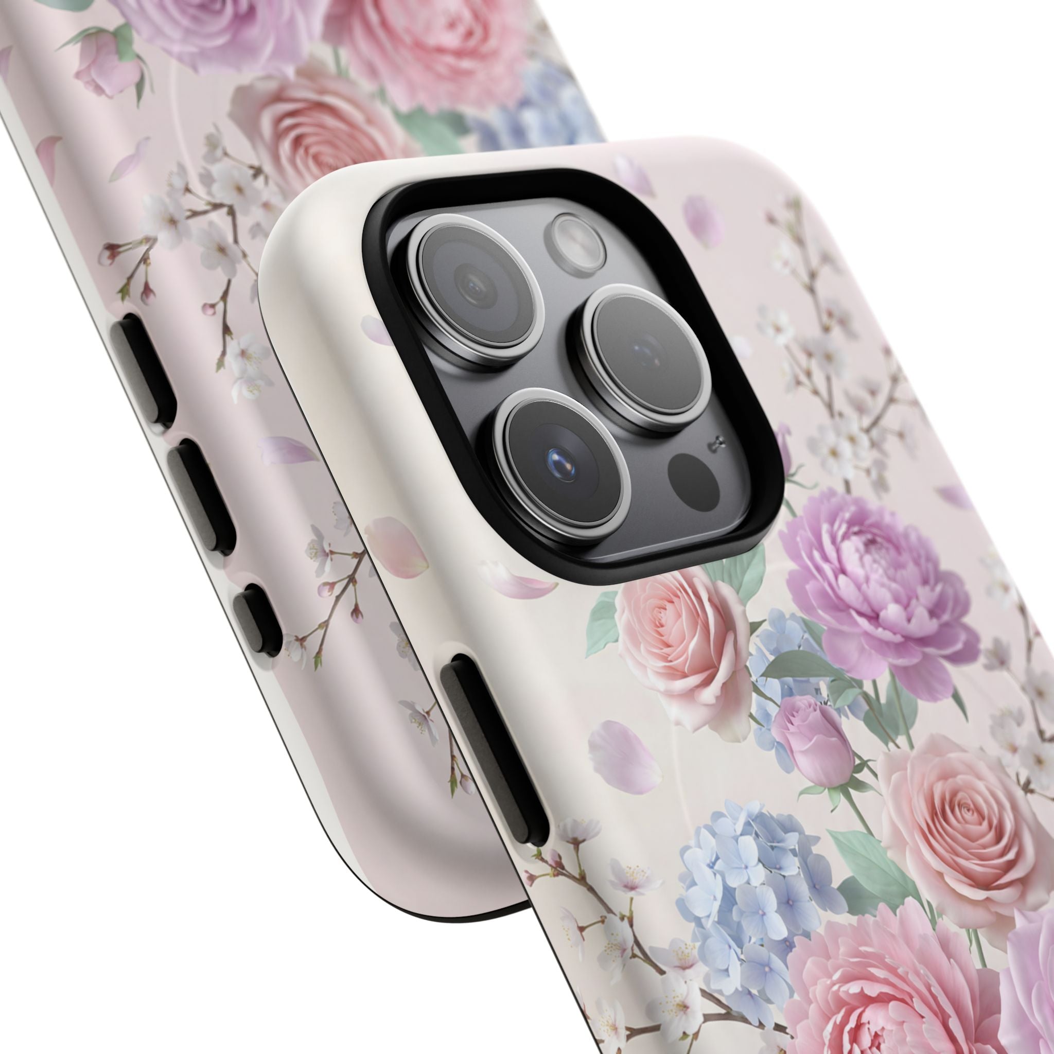 Blush Bloom Floral iPhone Case (MagSafe®)