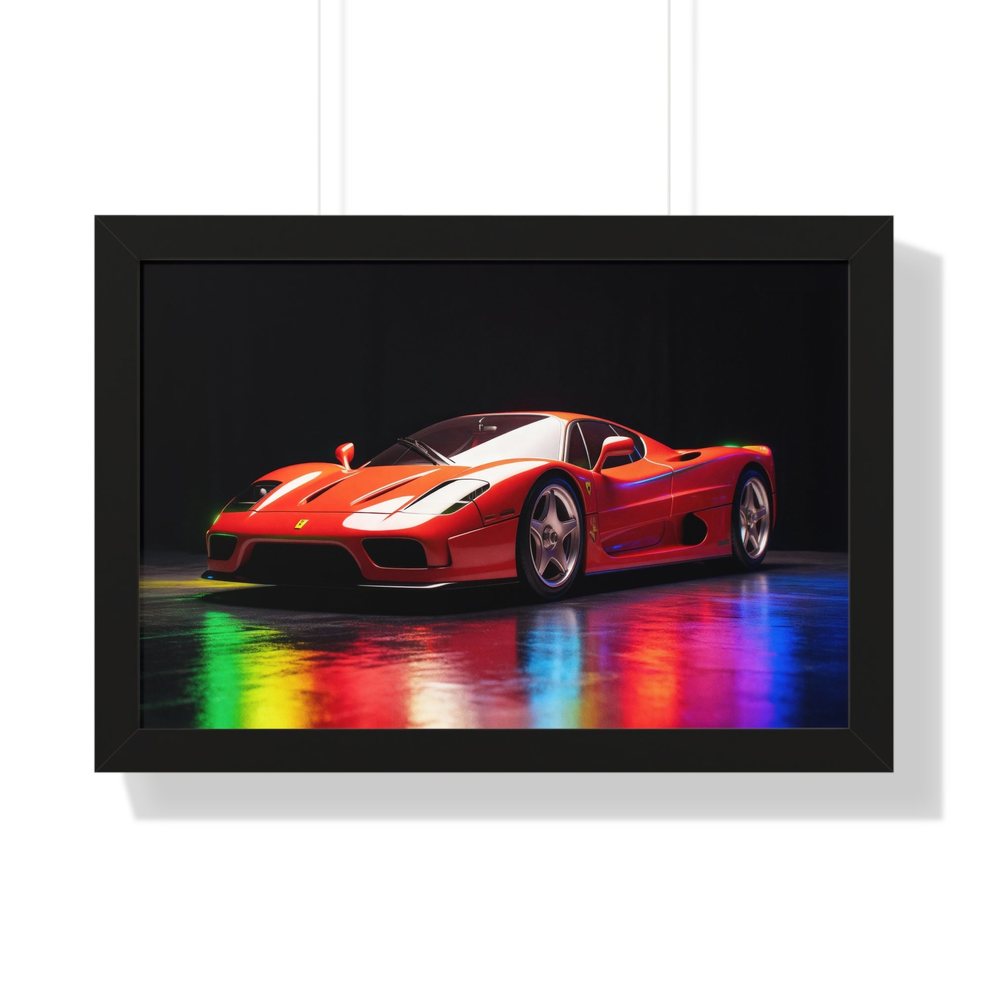 Iconic Red Ferrari