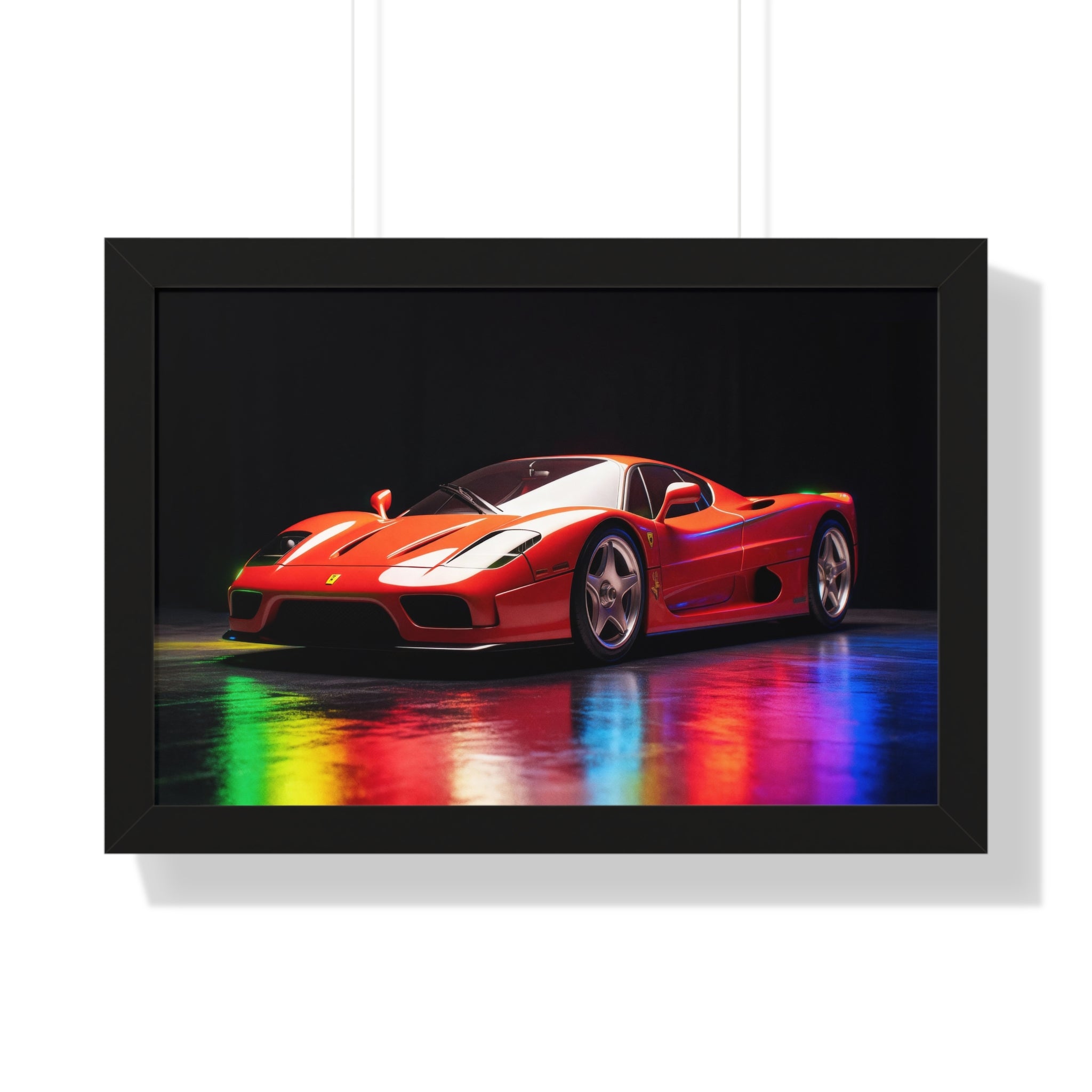 Iconic Red Ferrari