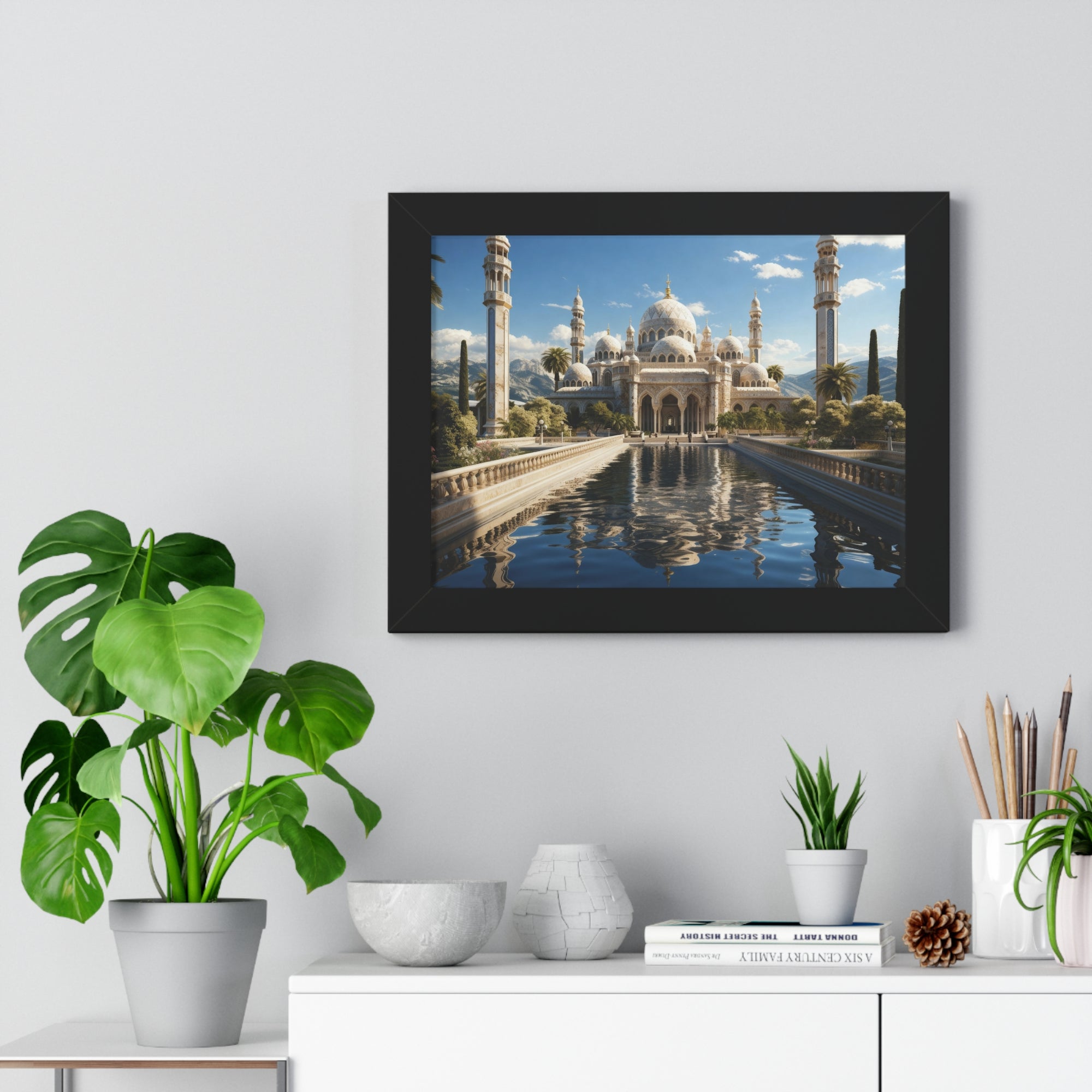 The Gilded Calm – Premium Mosque Wall Art