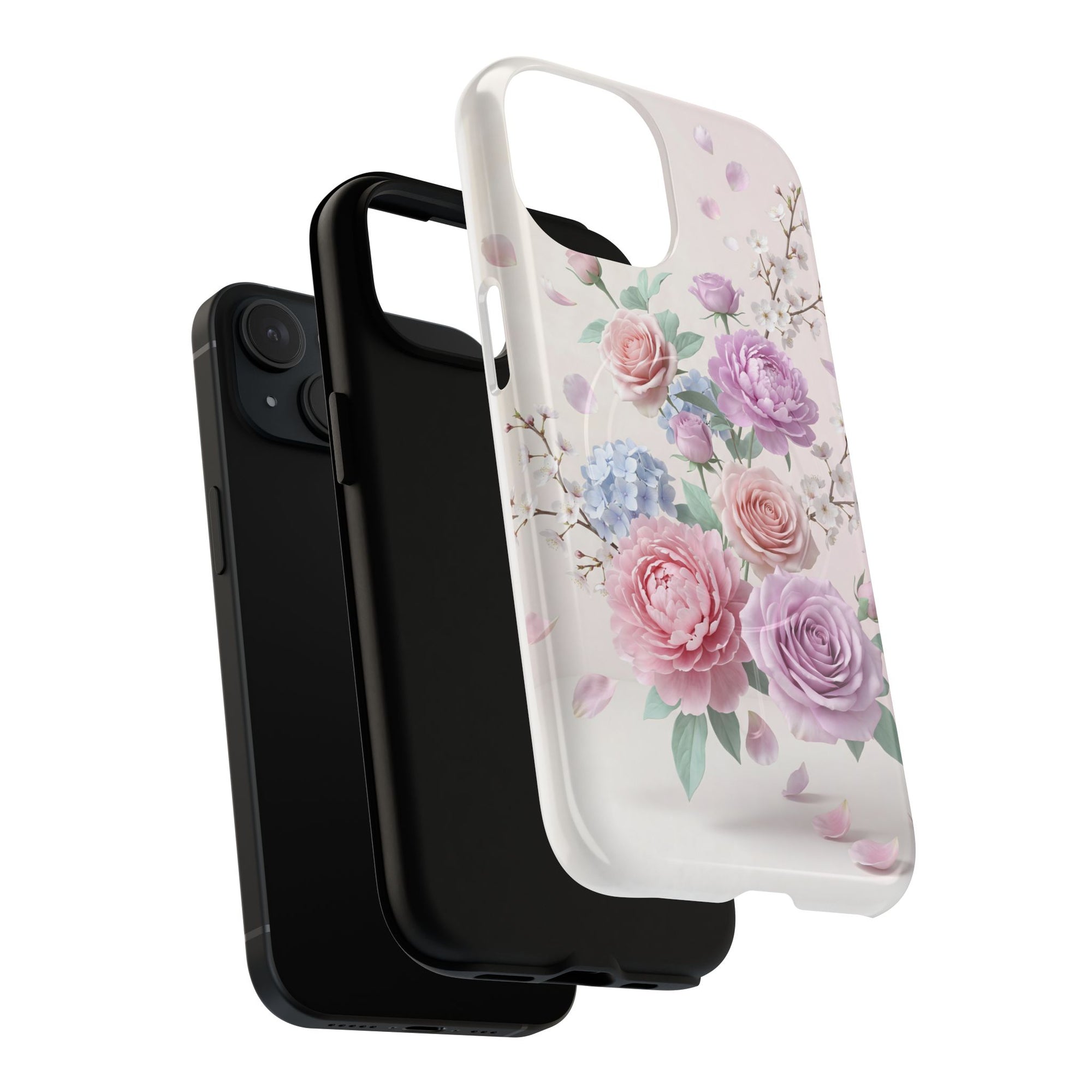 Blush Bloom Floral iPhone Case (MagSafe®)