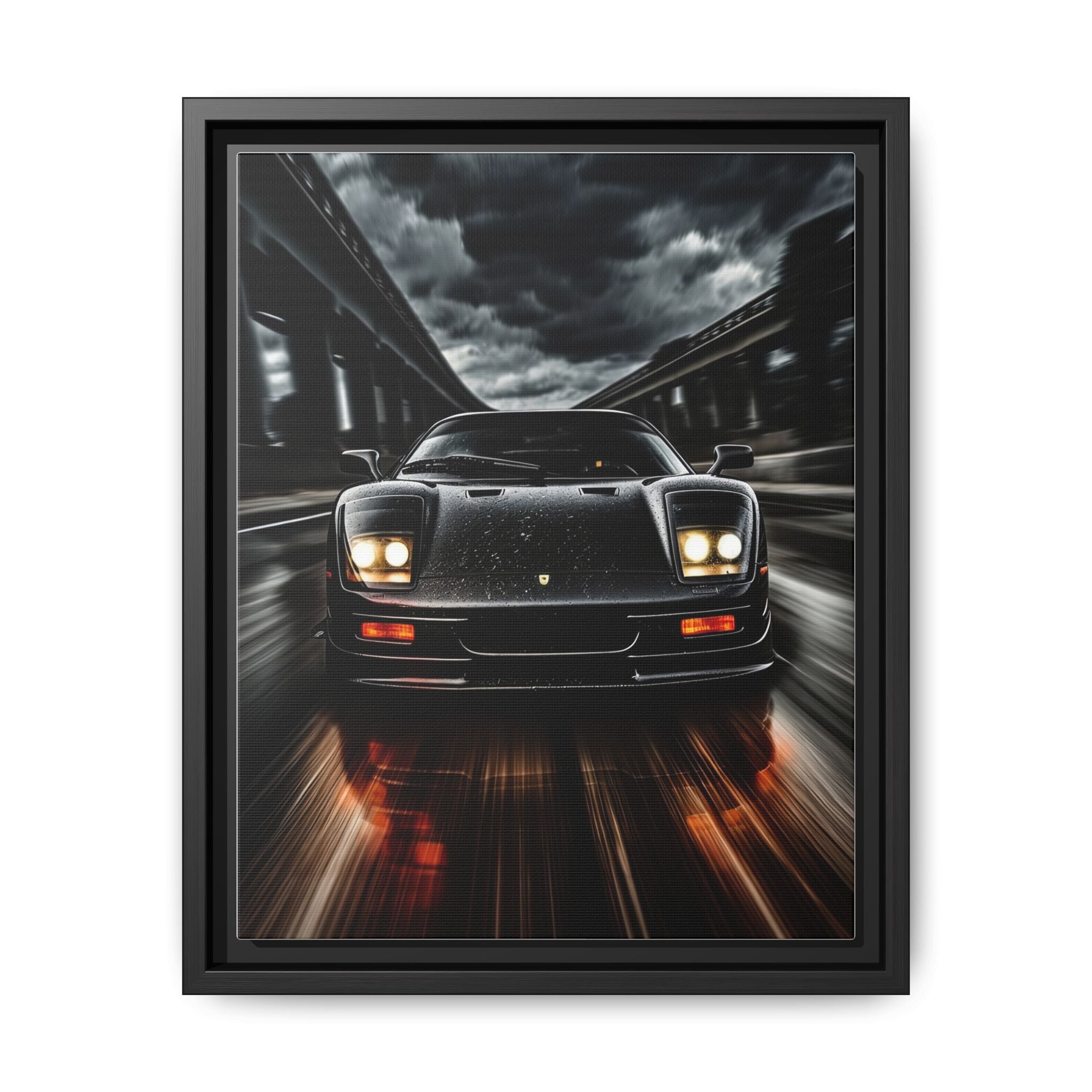 Black Ferrari F40 pop-up Headlights