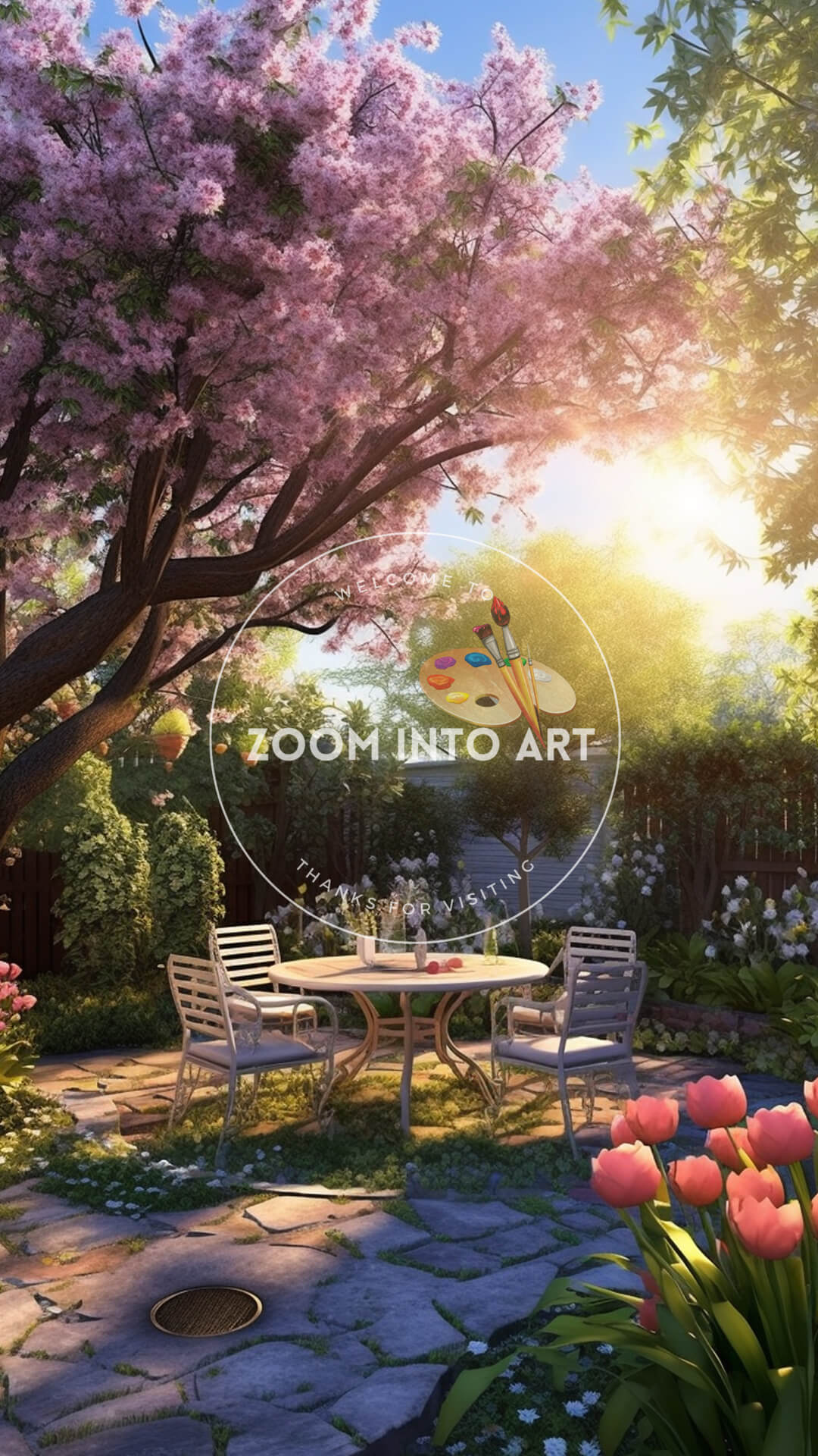 Sunshine Courtyard Garden Design
