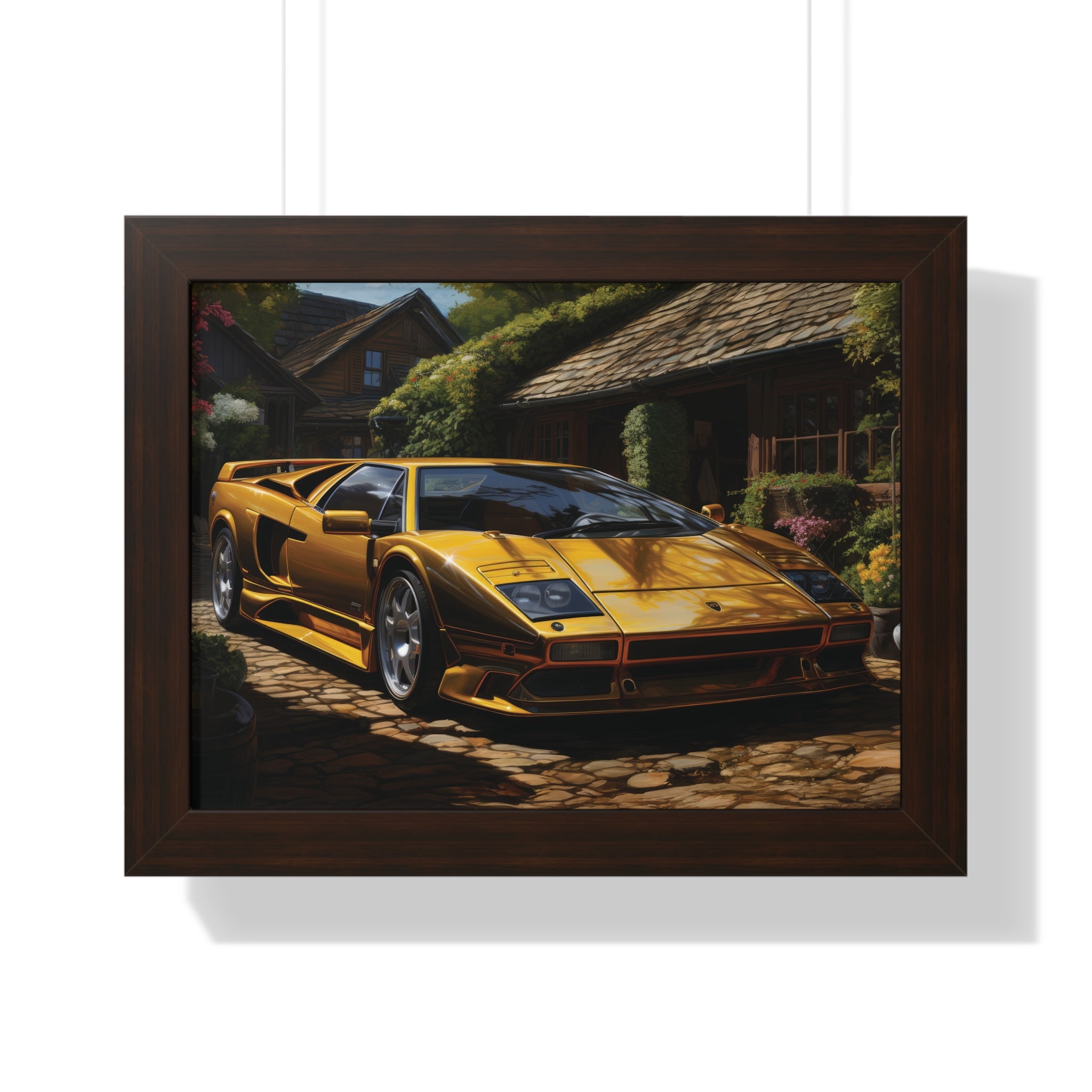 Retro Lamborghini Diablo Print for Collectors