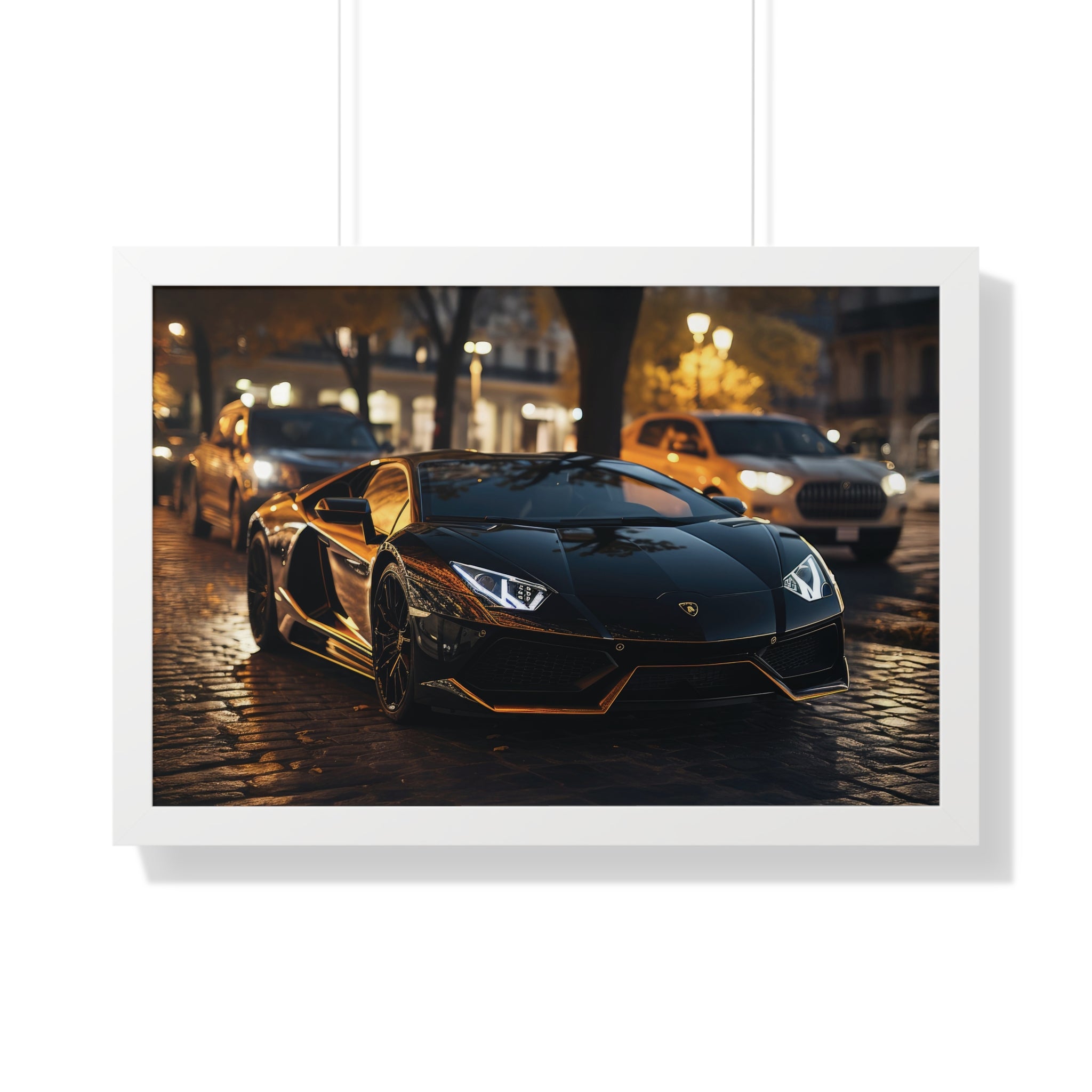 Bold Lamborghini Aventador SVJ Decor