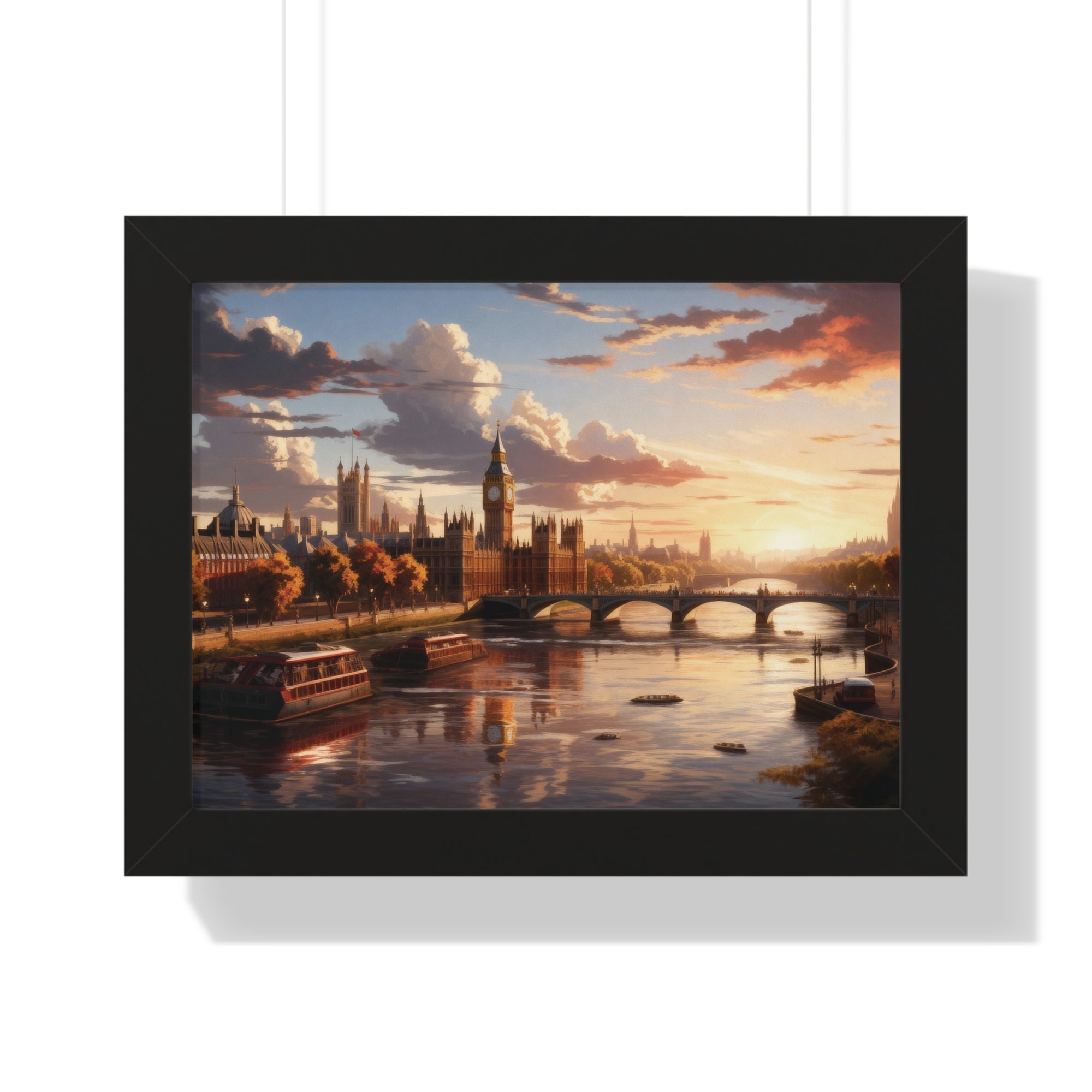 Sunset Over Westminster – London Cityscape Wall Art