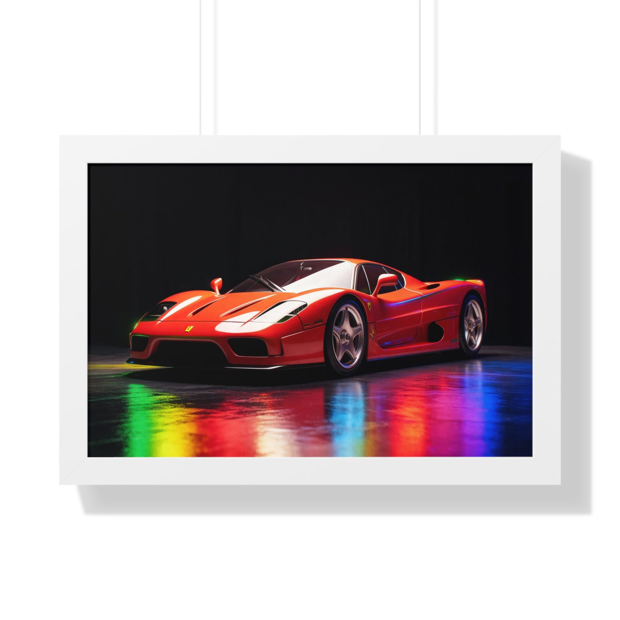 Iconic Red Ferrari