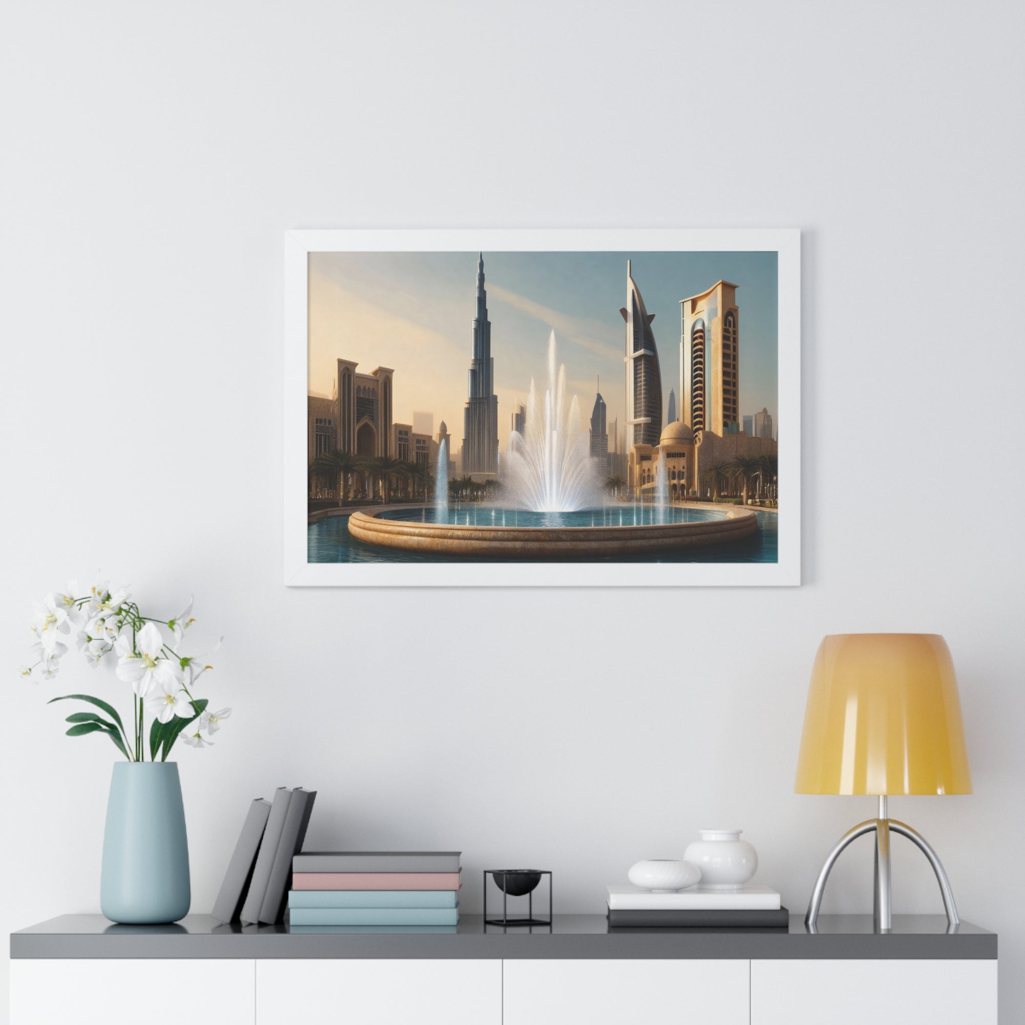 Dubai’s Iconic Landmarks – Collector’s Edition Framed Print
