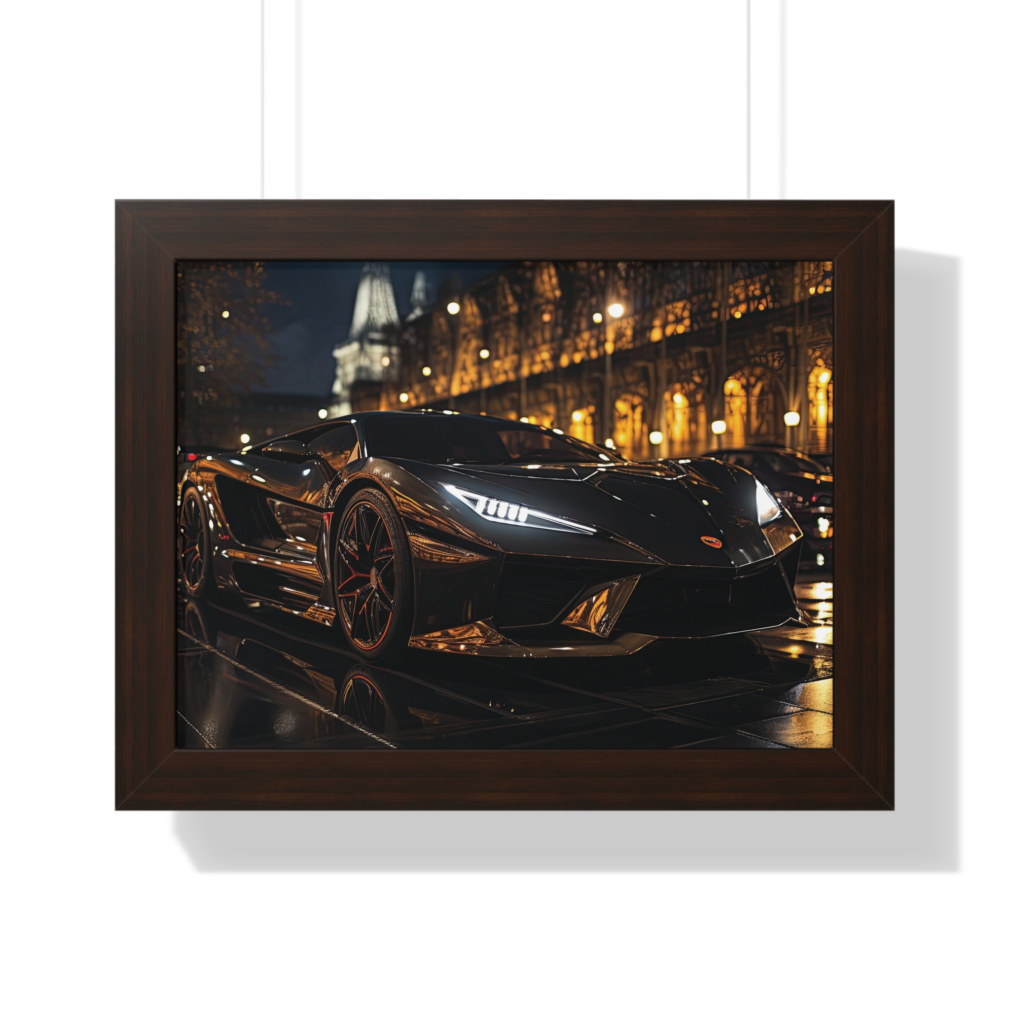 Murciélago Majesty – Framed Lamborghini Wall Art
