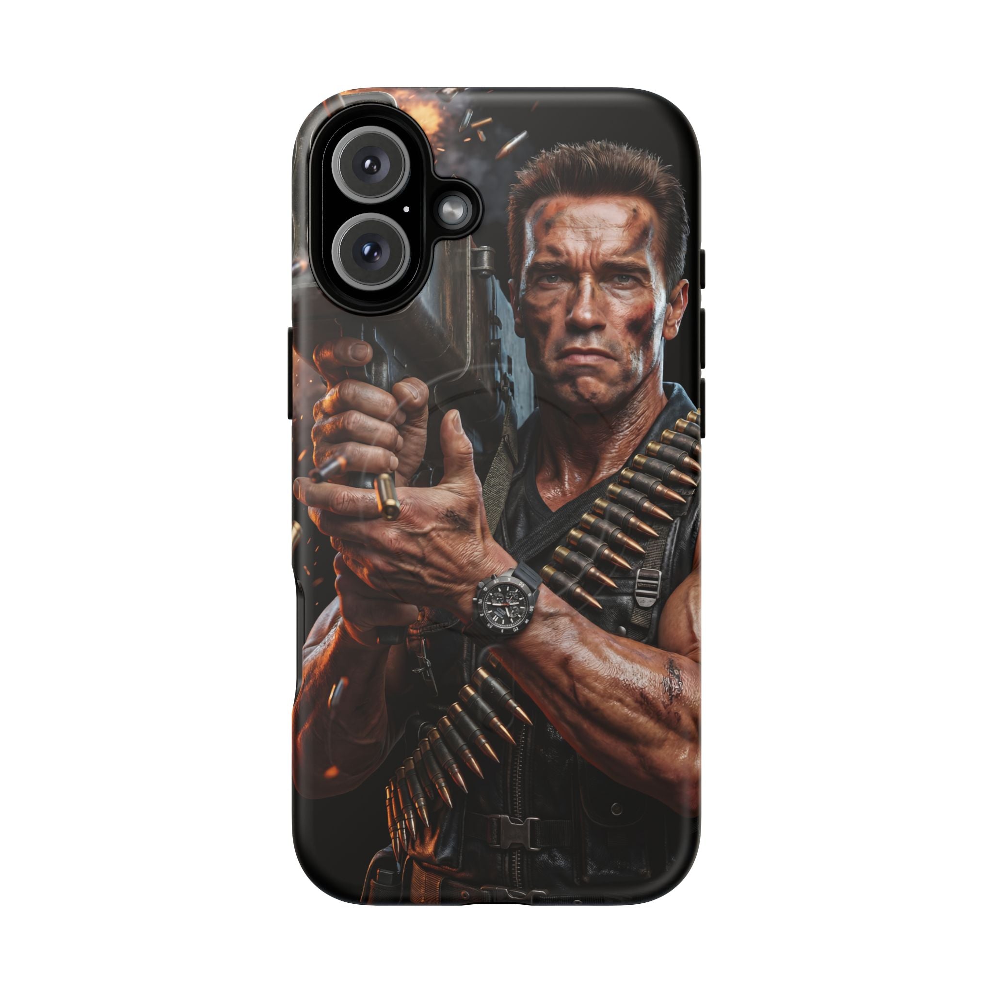 Arnold Schwarzenegger Explosive Action Edition iPhone Case (MagSafe®)