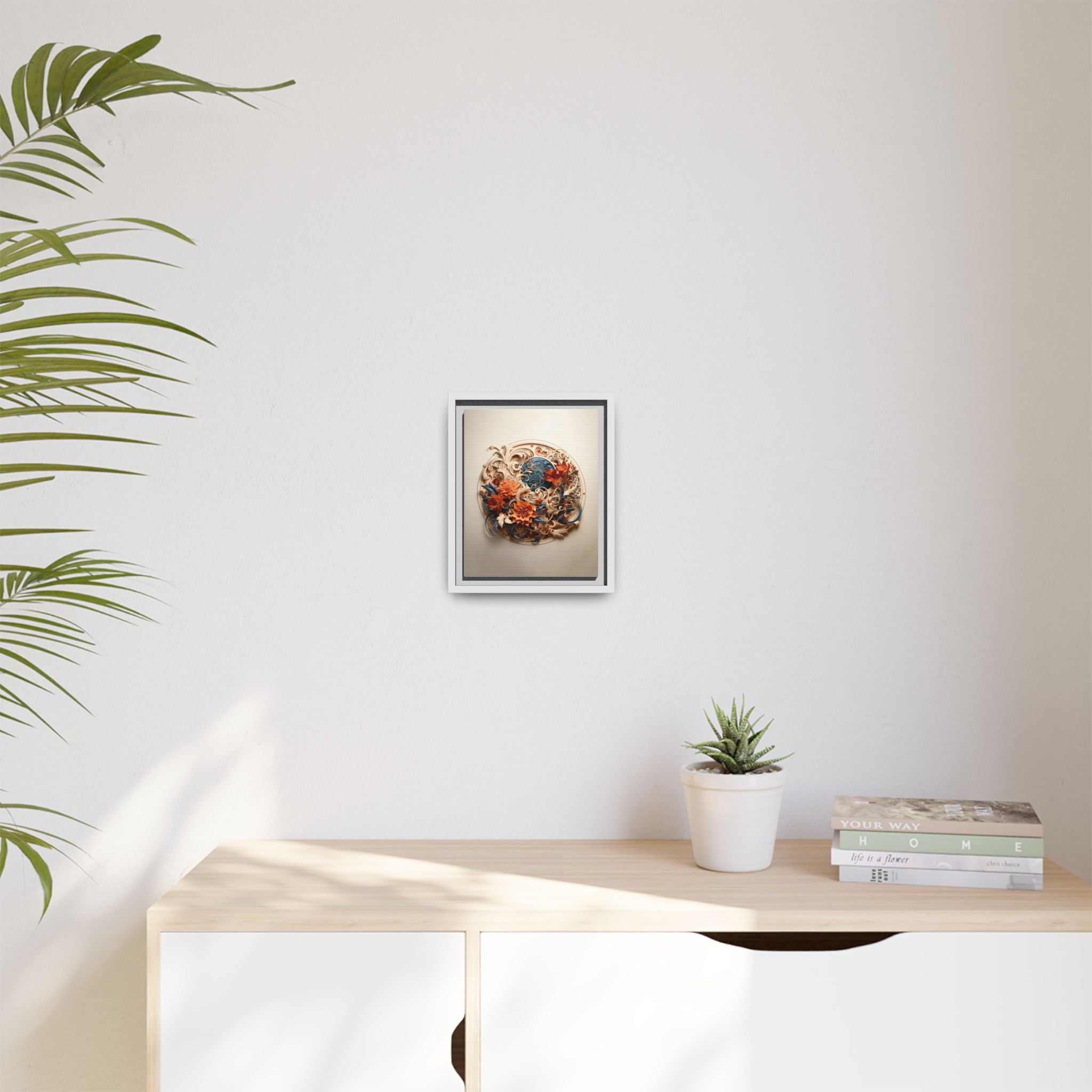 Elegant Floral & Bird Wall Art – Botanical Harmony Series