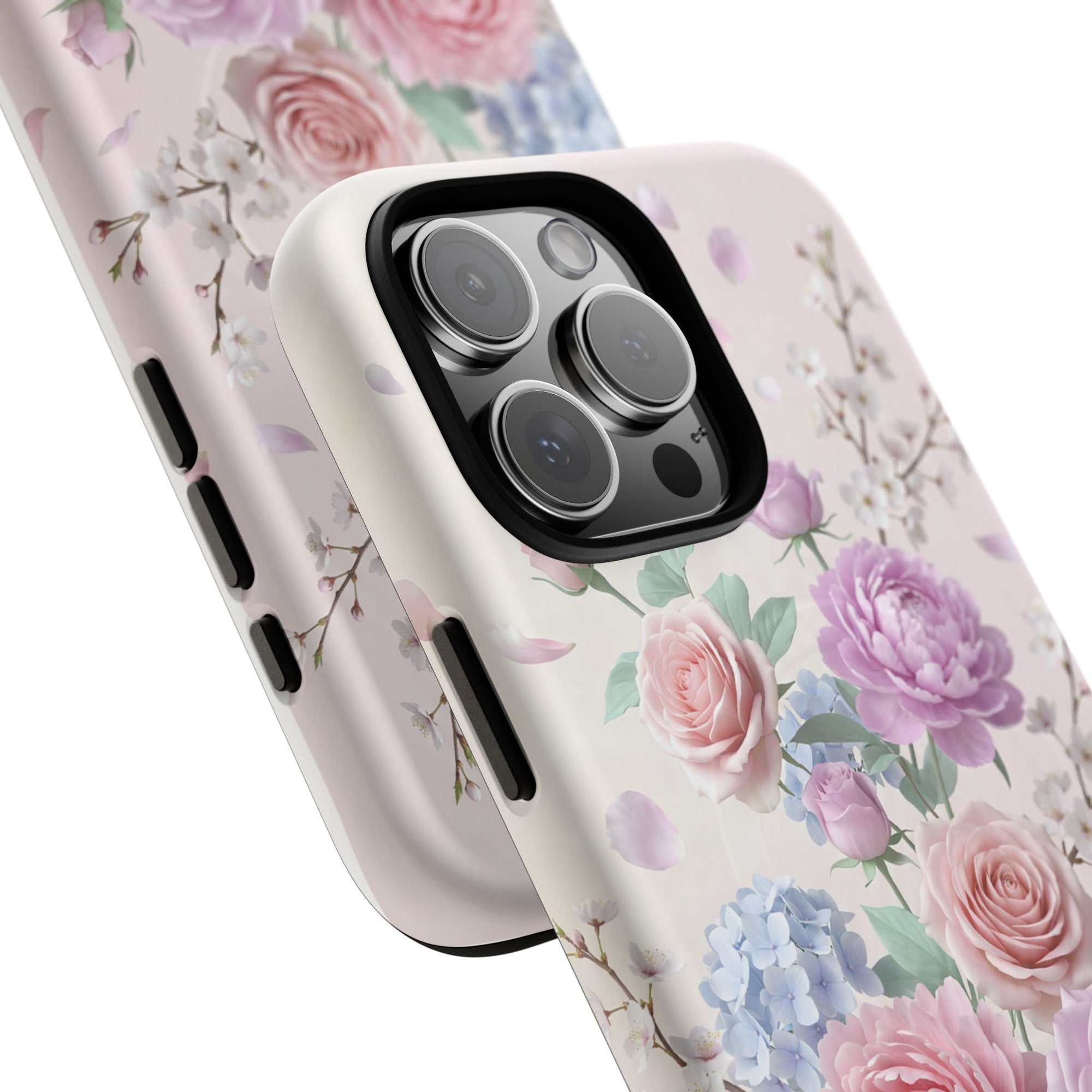 Blush Bloom Floral iPhone Case (MagSafe®)
