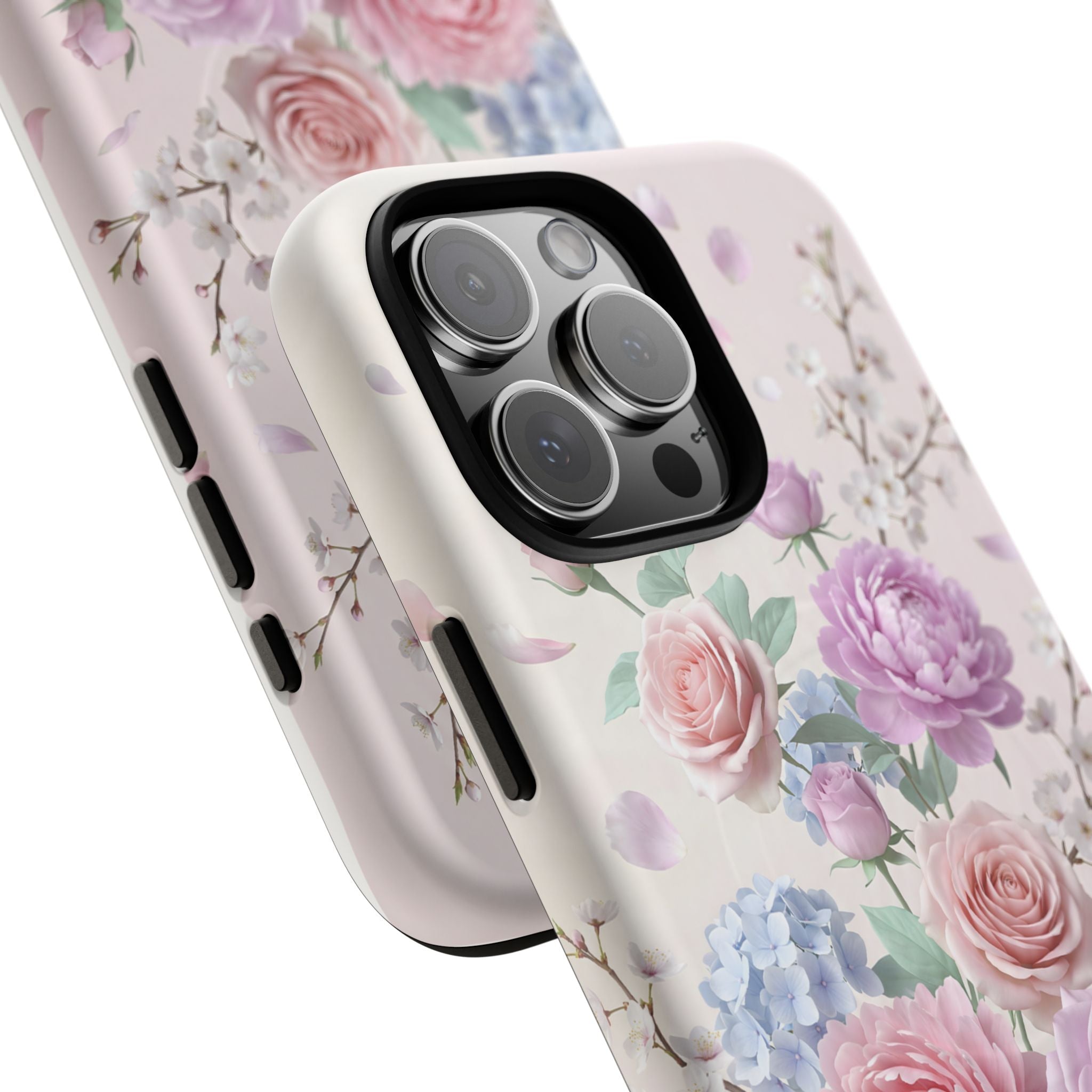 Blush Bloom Floral iPhone Case (MagSafe®)