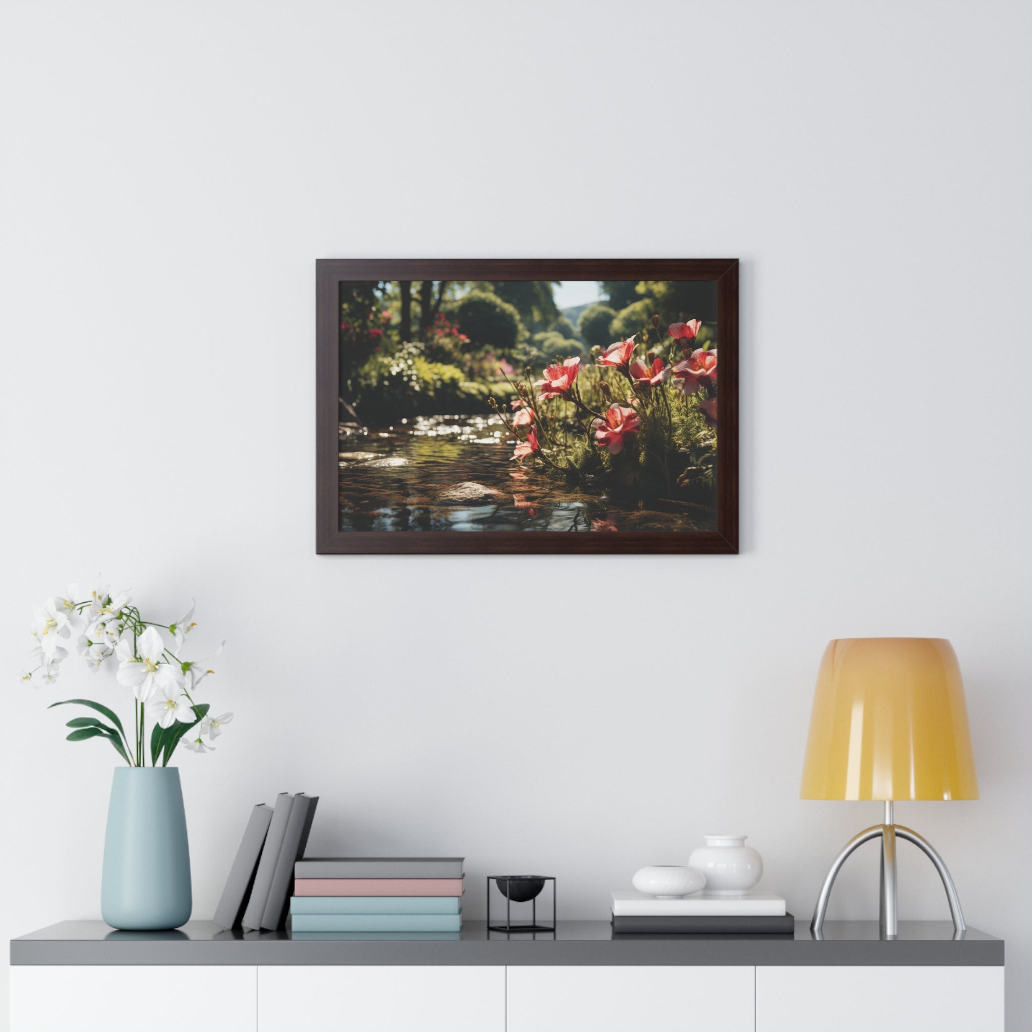 Zen Garden Wall Print for Meditation Space