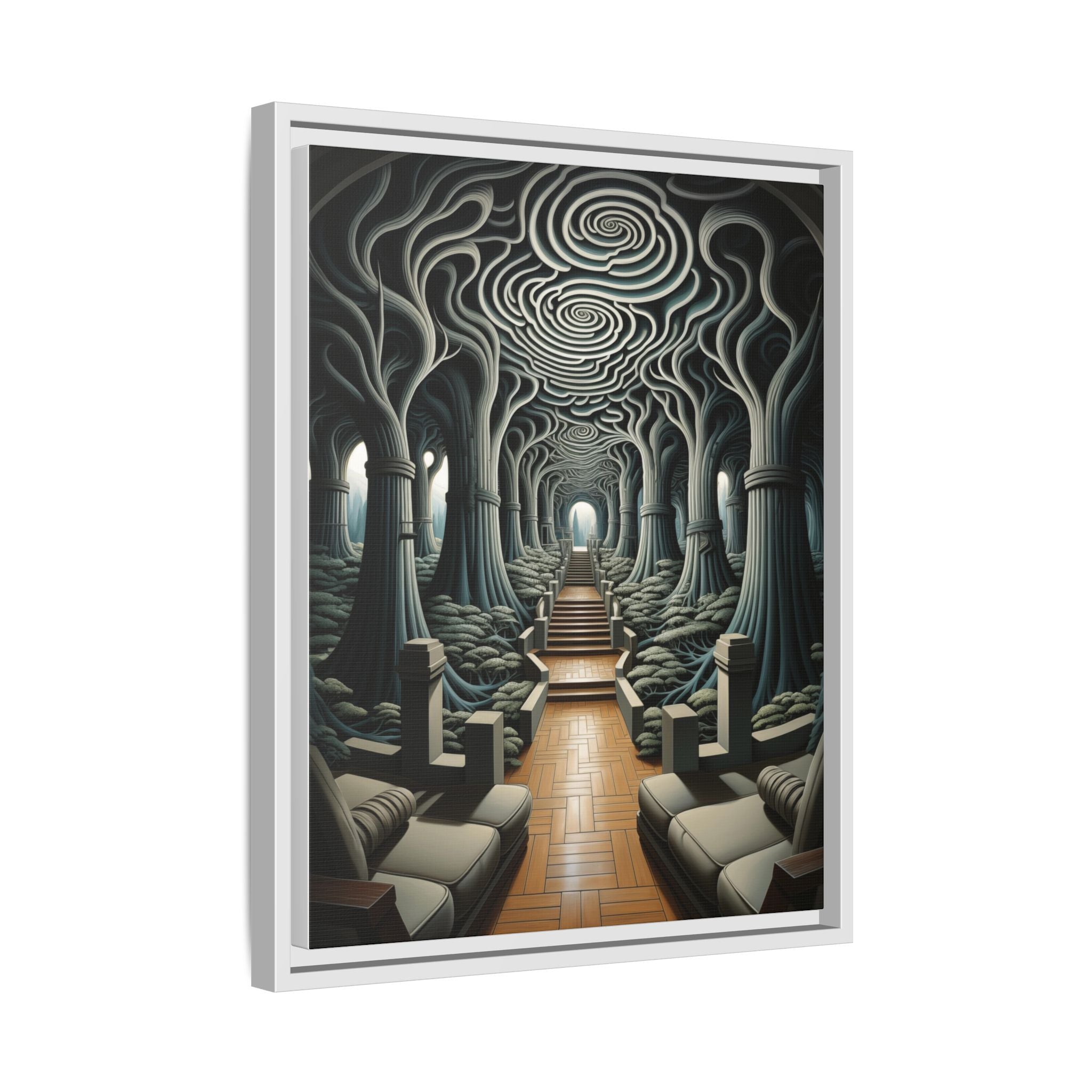 Echoes of Infinity Dreamlike Passage Through Nature