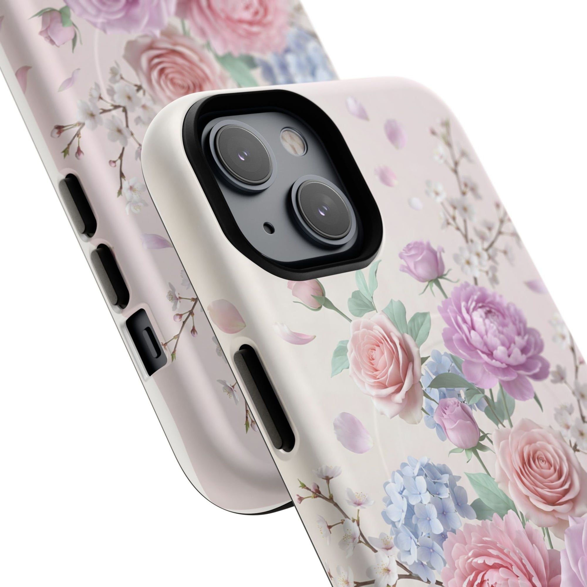 Blush Bloom Floral iPhone Case (MagSafe®)