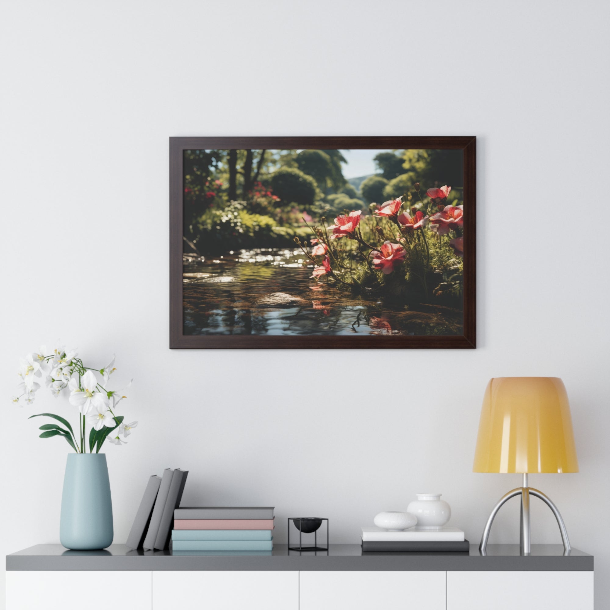 Zen Garden Wall Print for Meditation Space