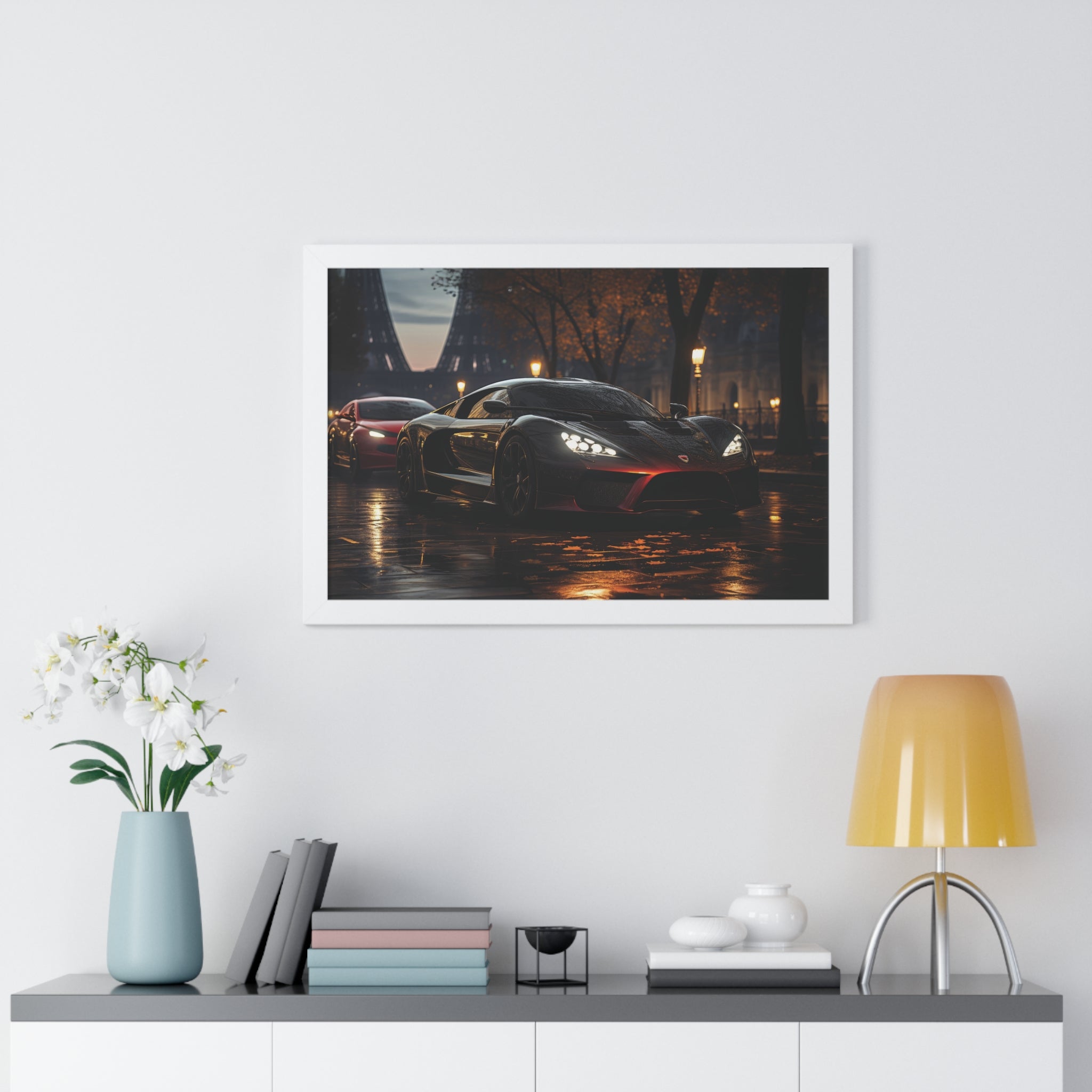V12 Lamborghini Diablo Framed Print