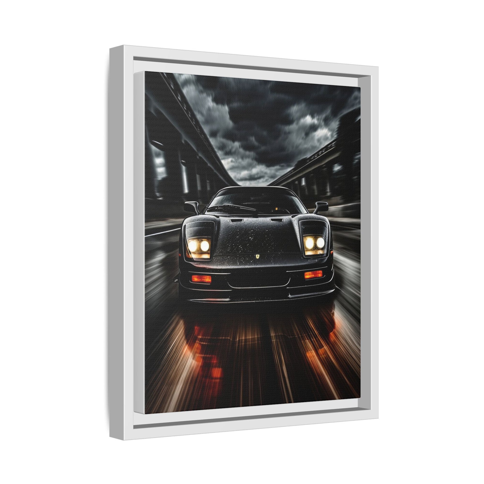 Black Ferrari F40 pop-up Headlights
