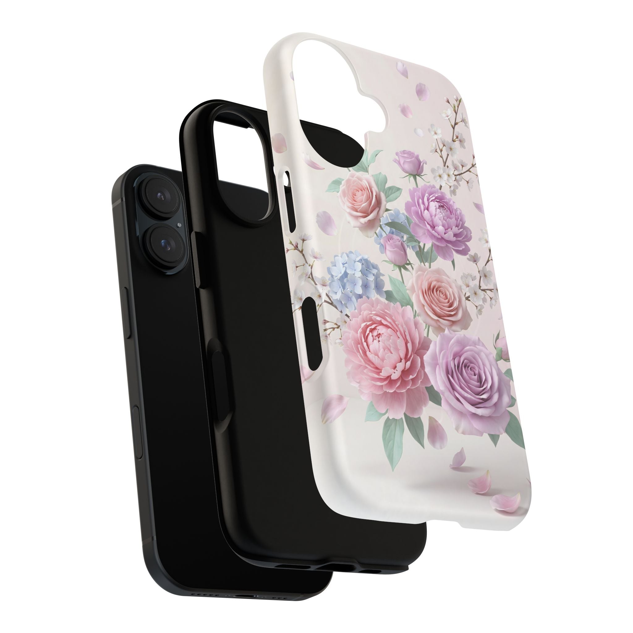 Blush Bloom Floral iPhone Case (MagSafe®)