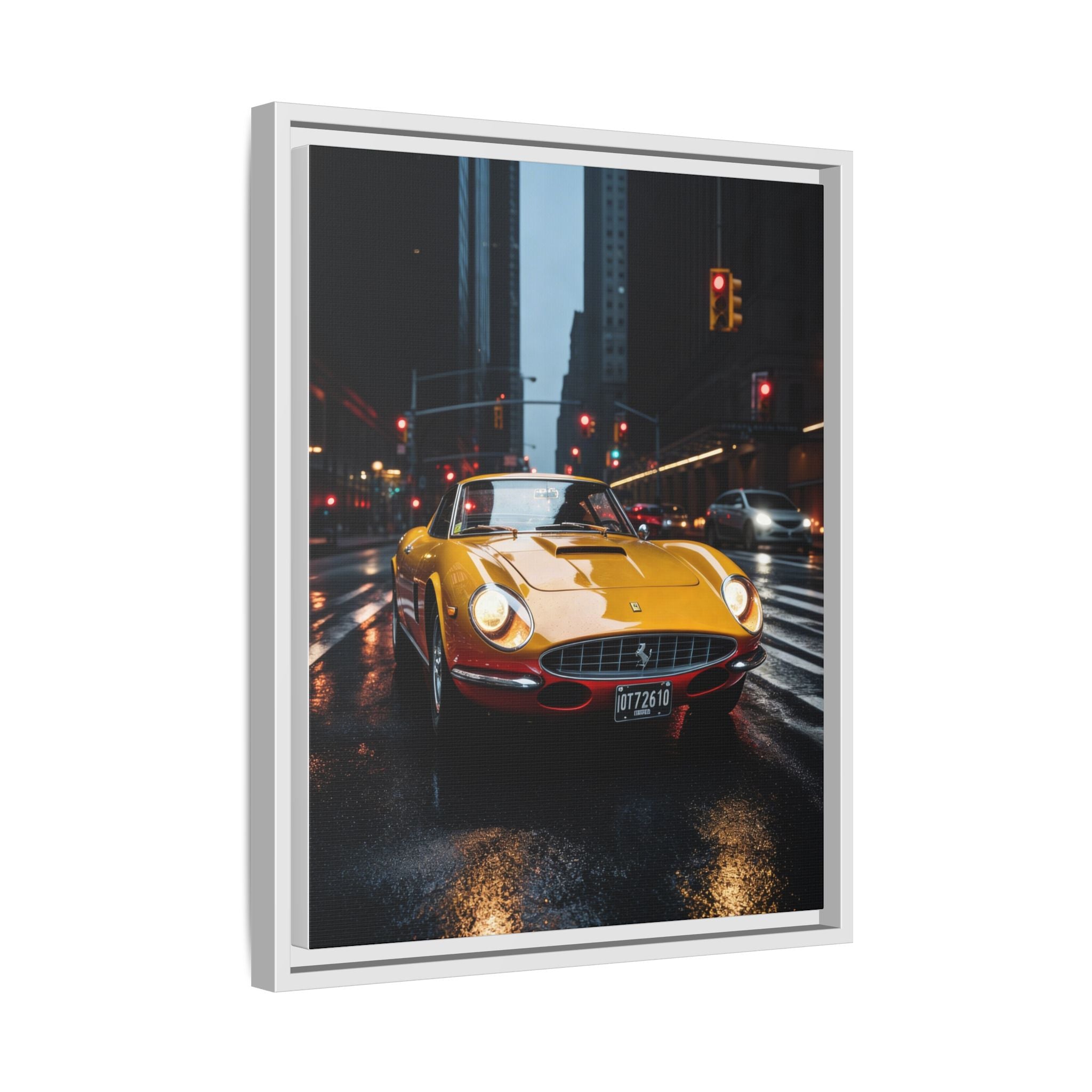 Classic Ferrari 275 GTB/4 produced by Ferrari between 1966 and 1968