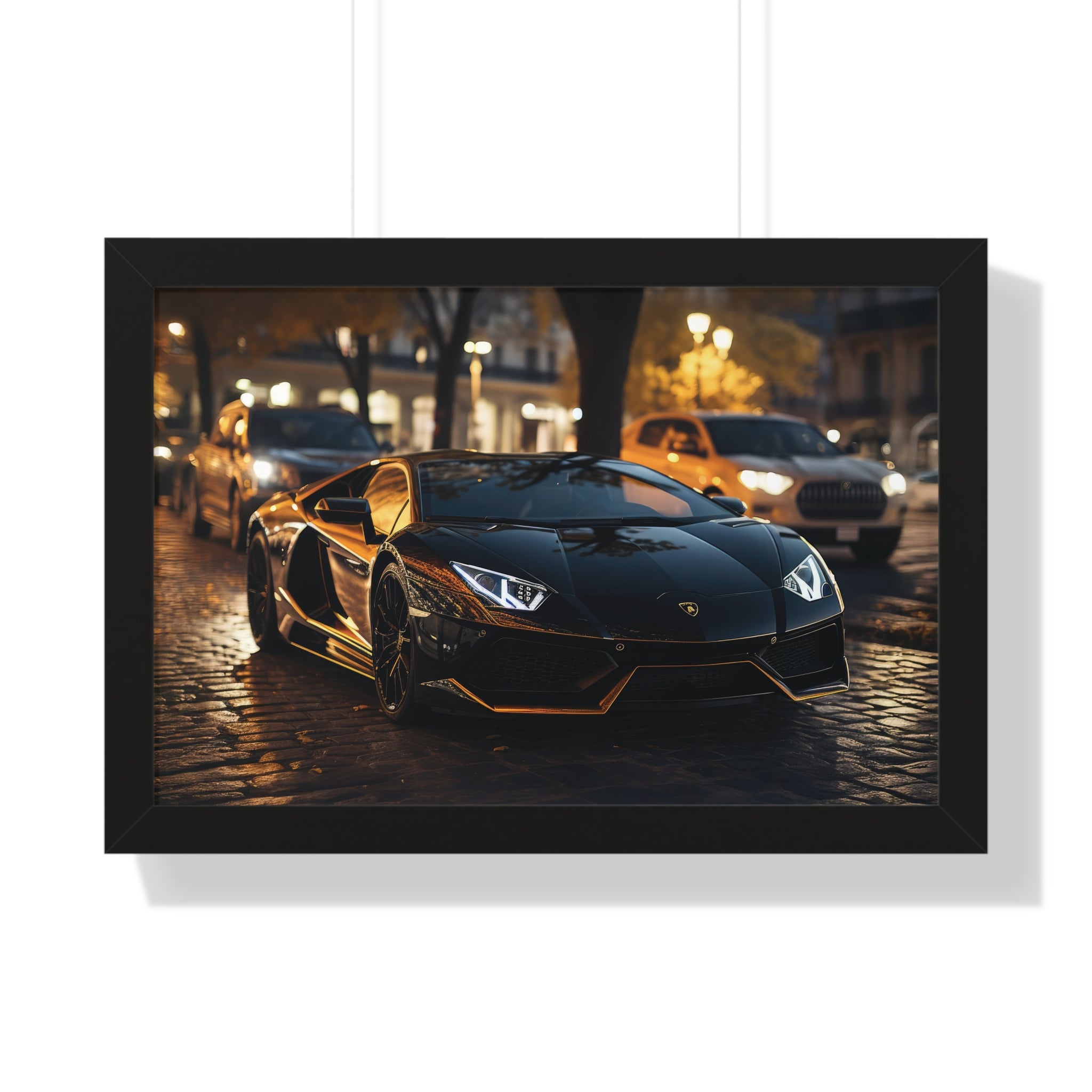 Bold Lamborghini Aventador SVJ Decor