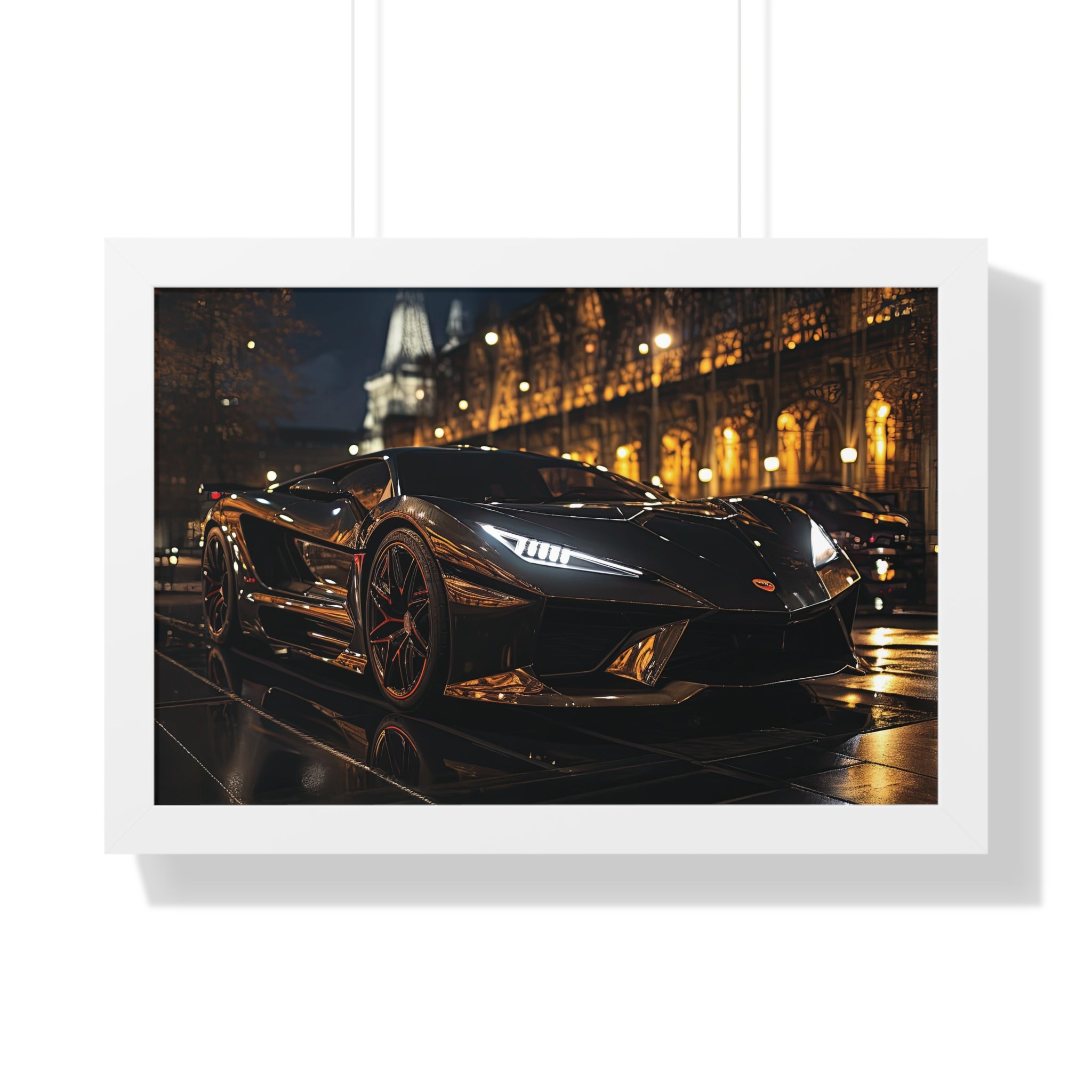 Murciélago Majesty – Framed Lamborghini Wall Art