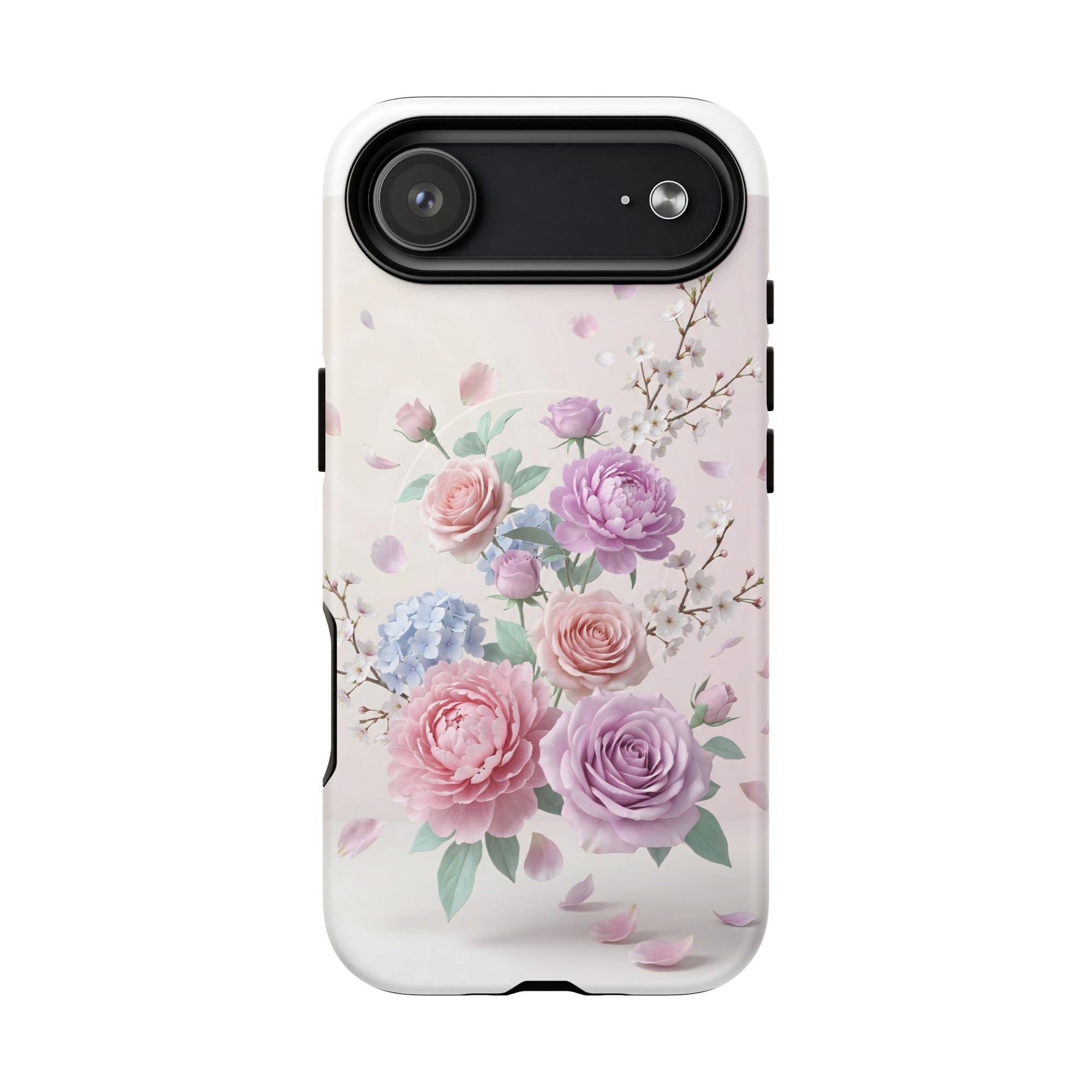 Blush Bloom Floral iPhone Case (MagSafe®)