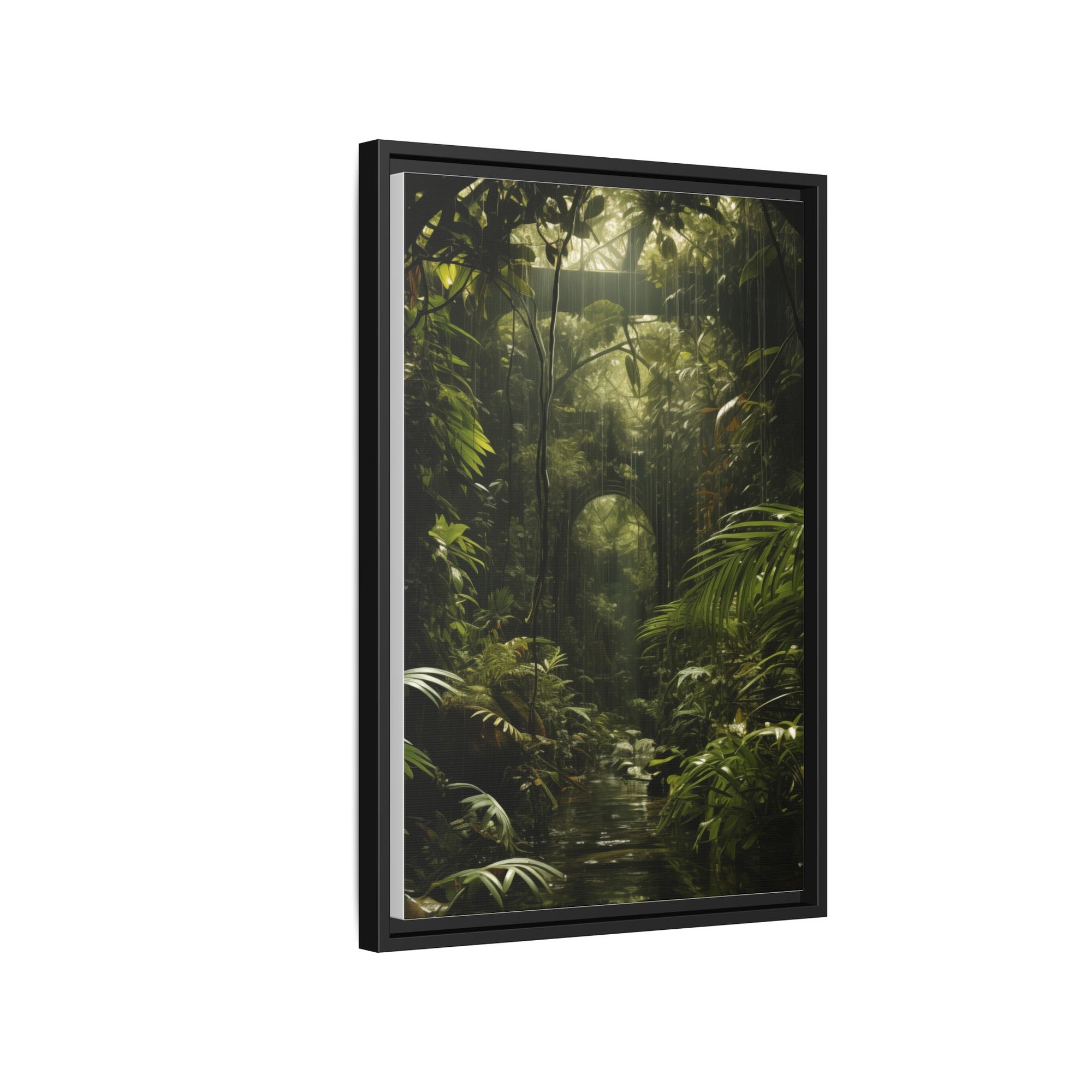 Verdant Mirage Jungle Portal Illusion