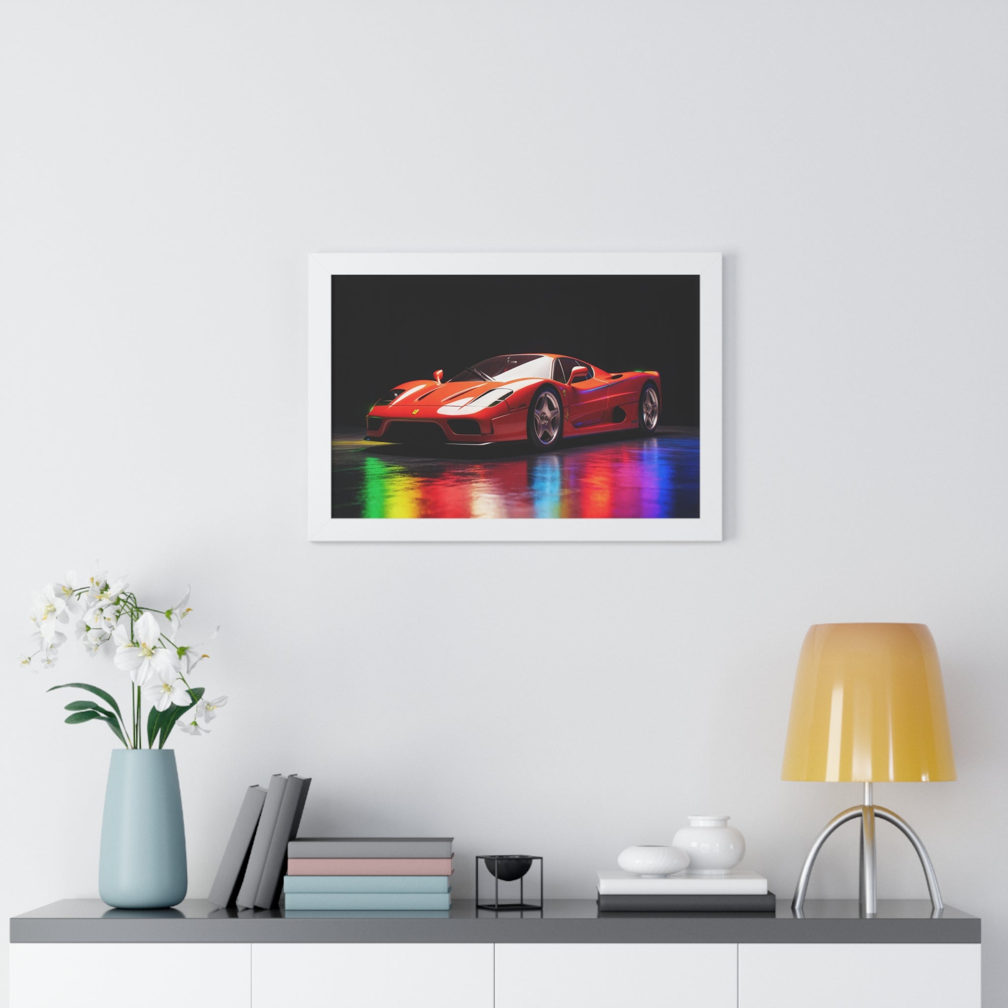 Iconic Red Ferrari