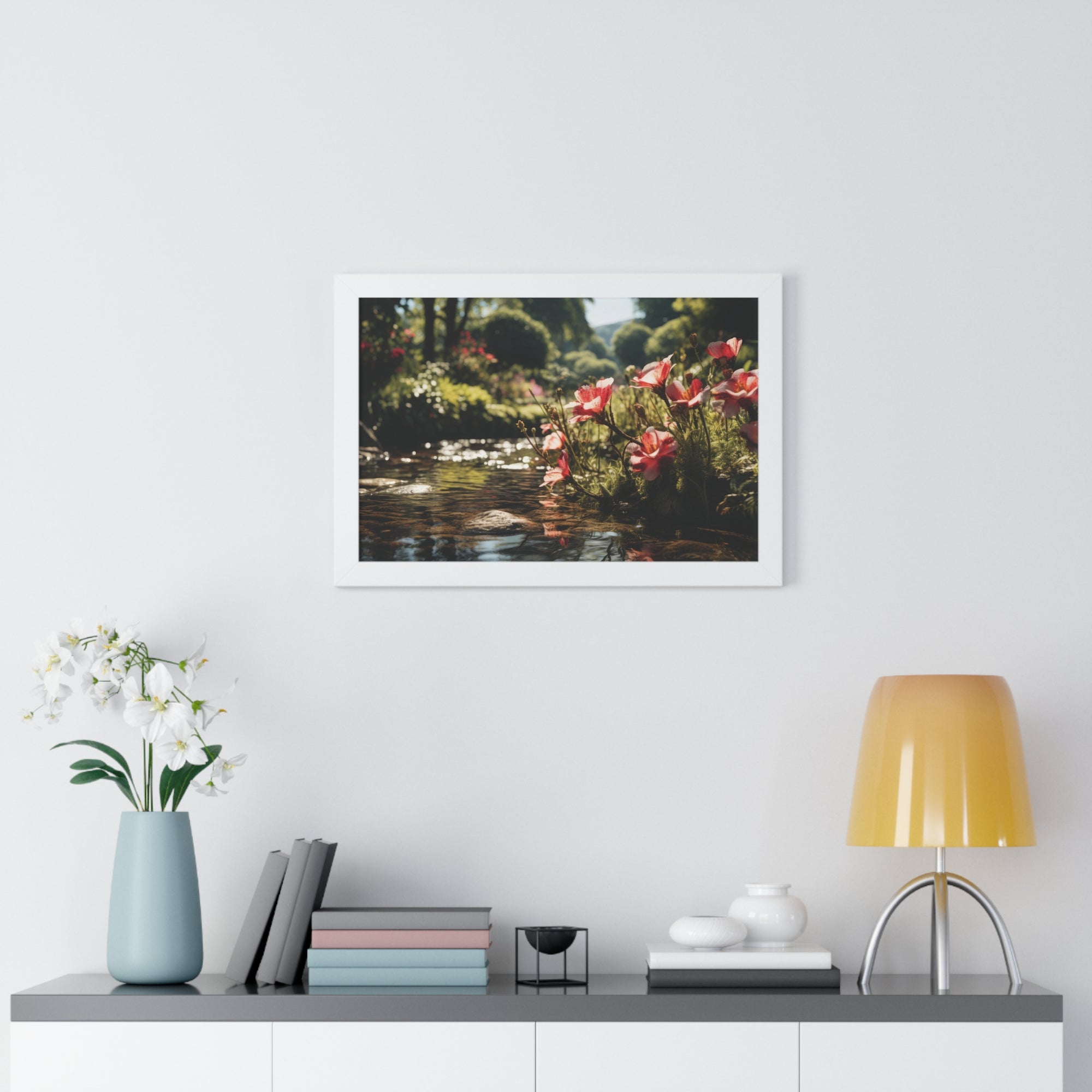 Zen Garden Wall Print for Meditation Space