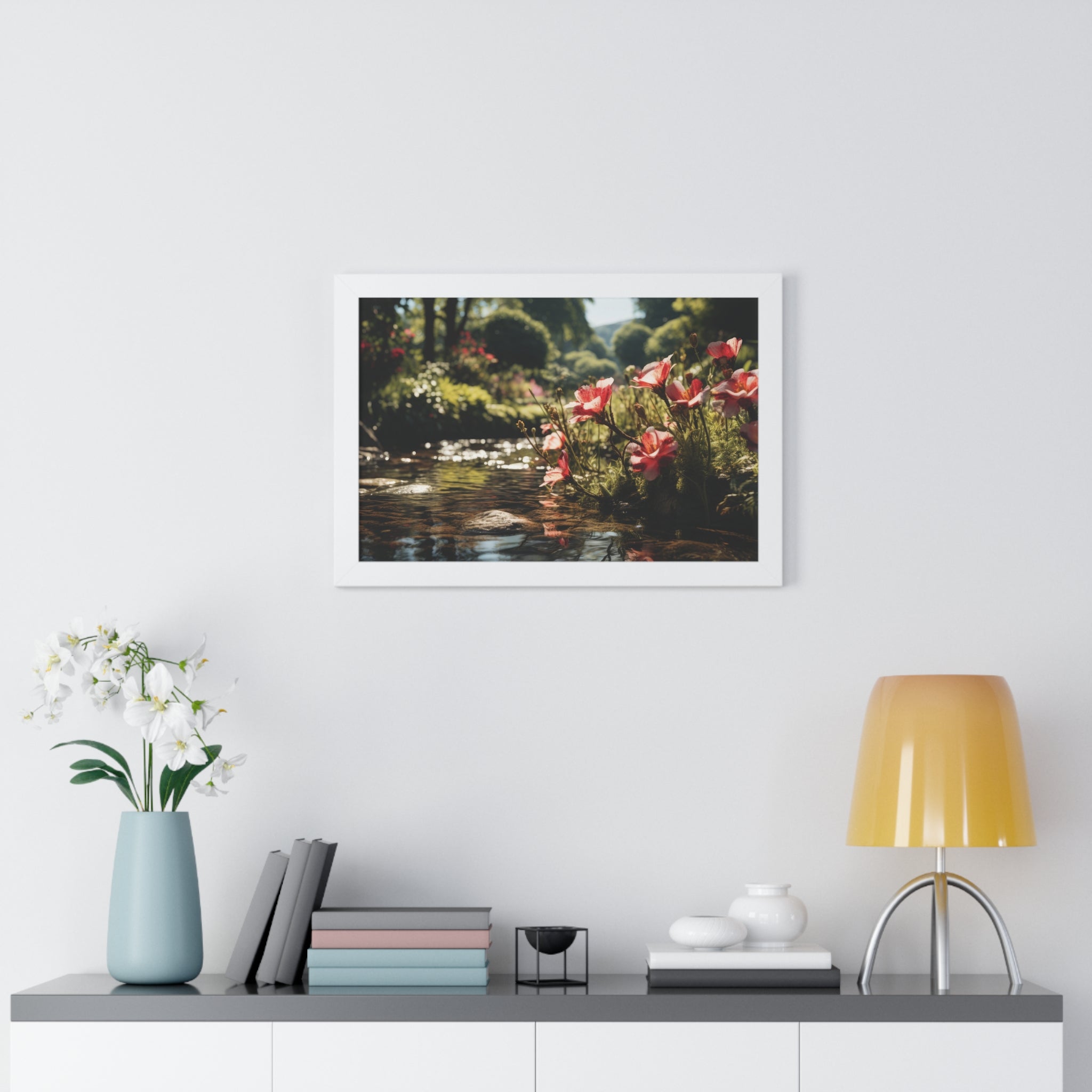 Zen Garden Wall Print for Meditation Space
