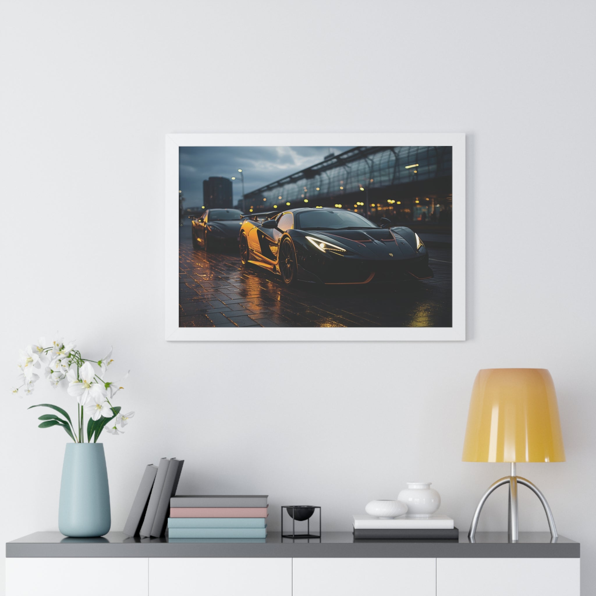 Classic Lamborghini Countach Wall Art