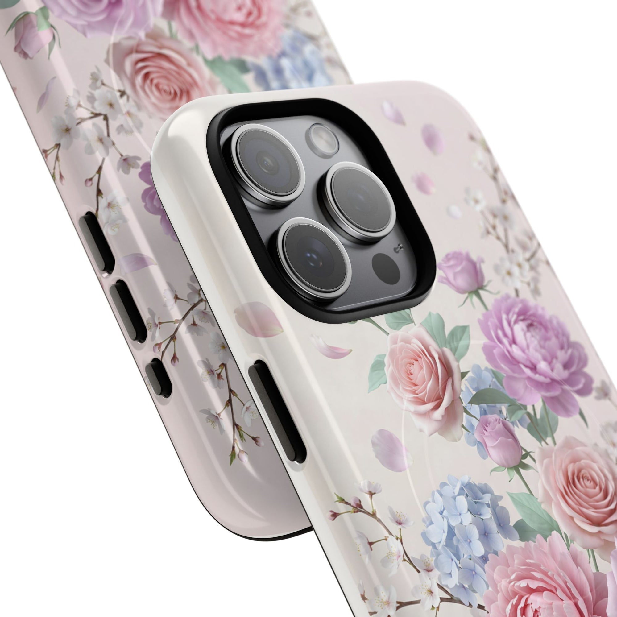 Blush Bloom Floral iPhone Case (MagSafe®)