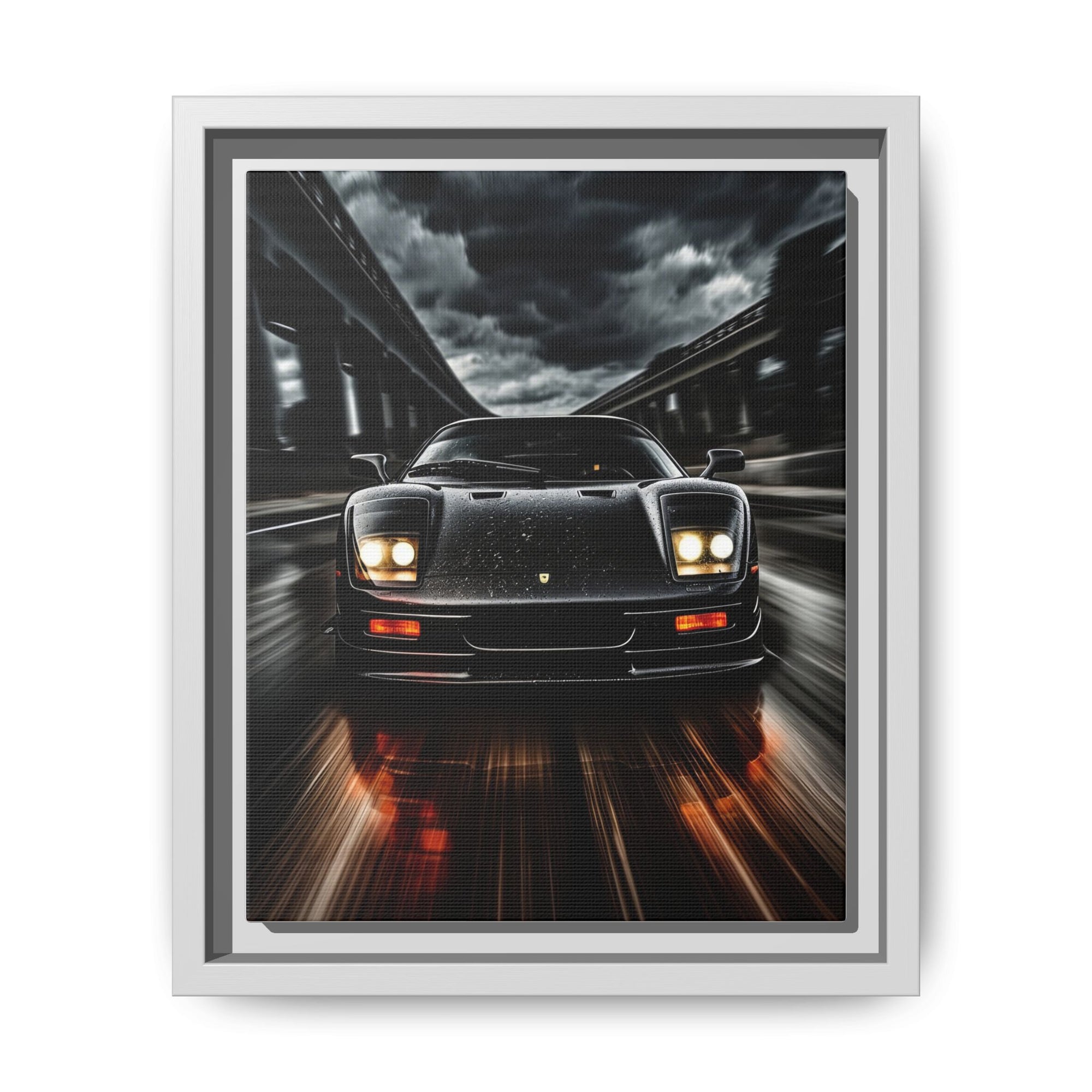 Black Ferrari F40 pop-up Headlights