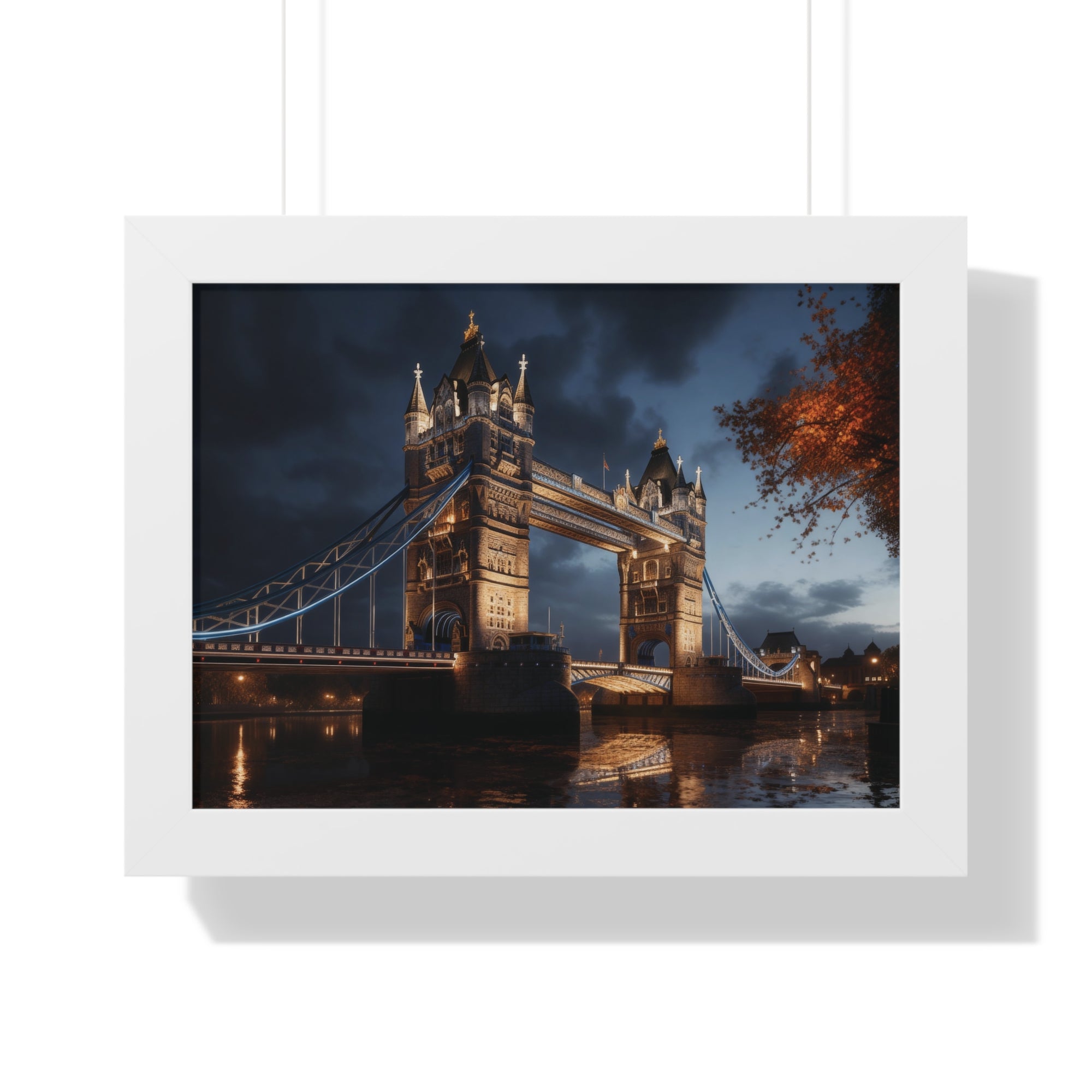 Tower Bridge Nocturne – London Nightscape Wall Art