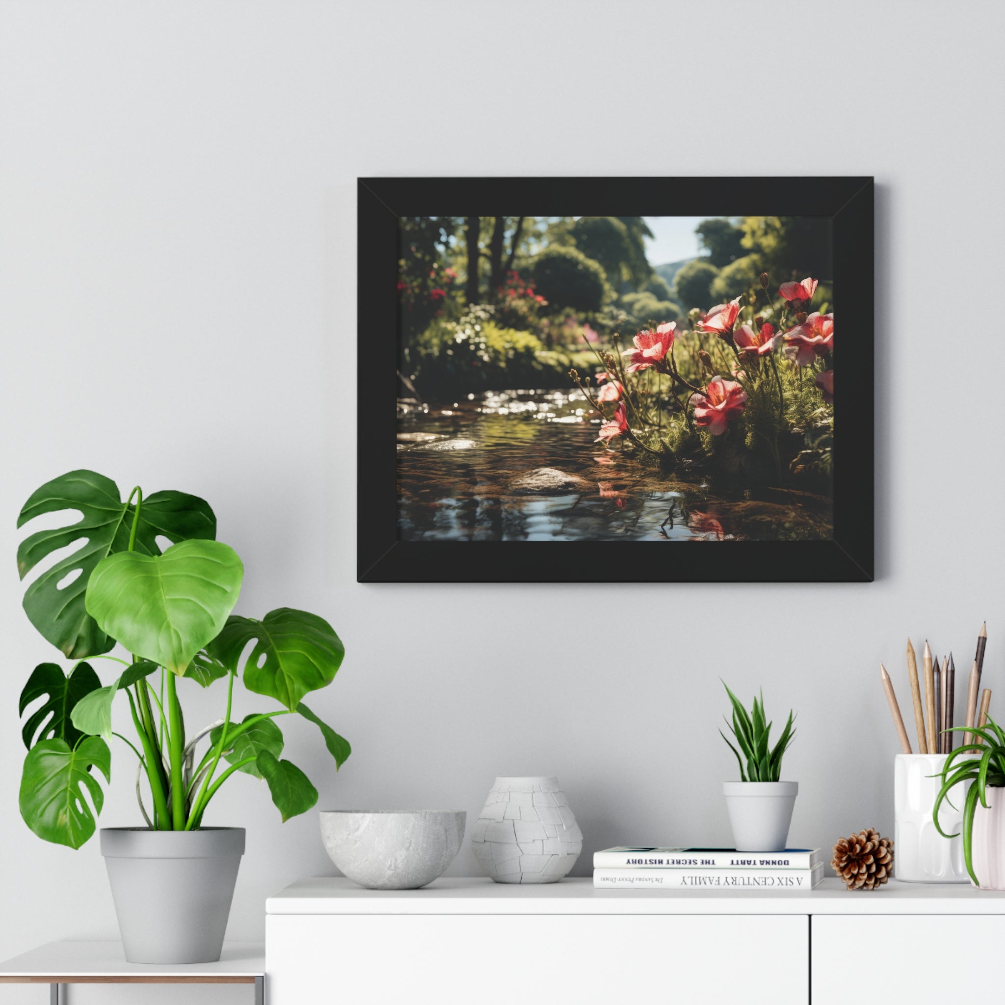 Zen Garden Wall Print for Meditation Space