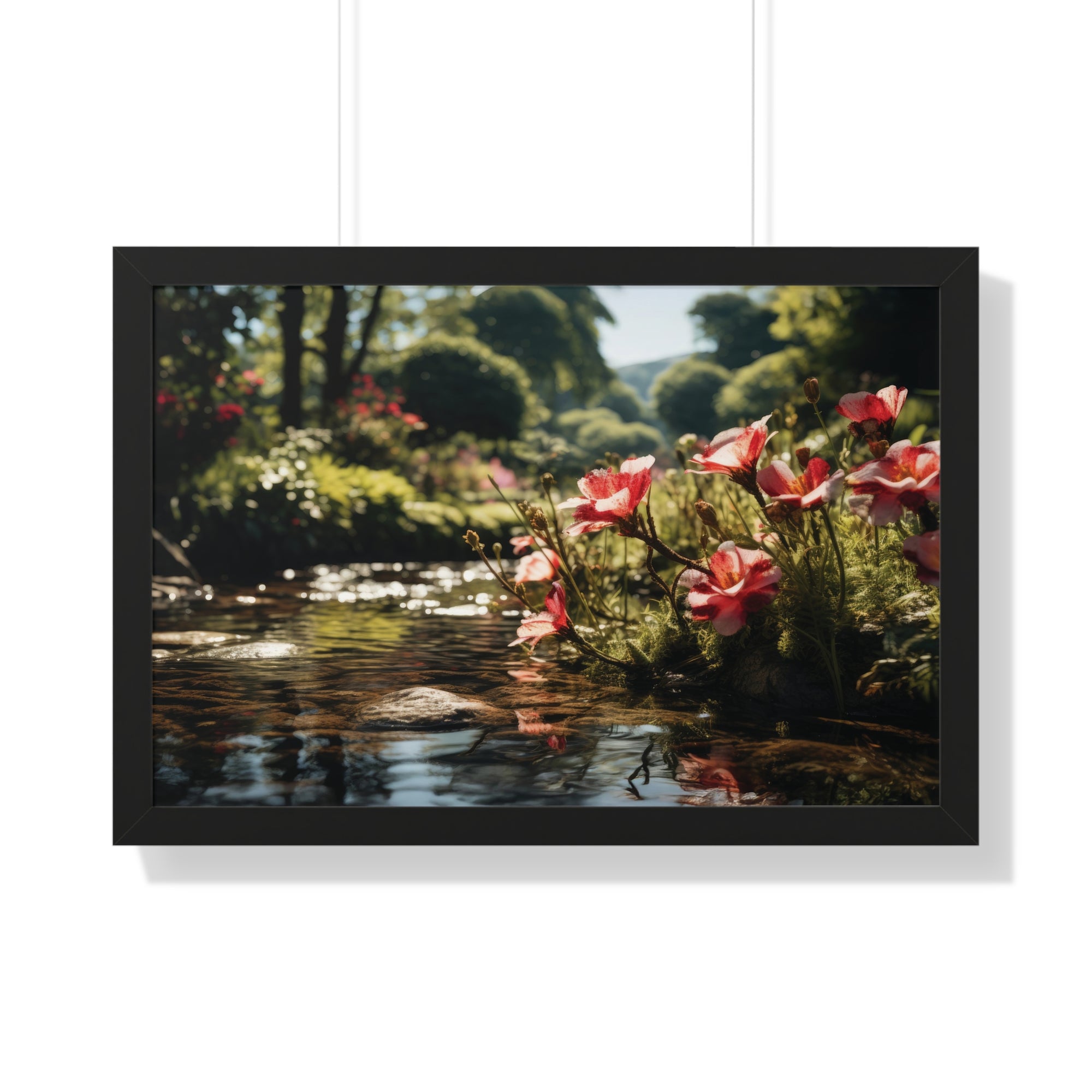 Zen Garden Wall Print for Meditation Space