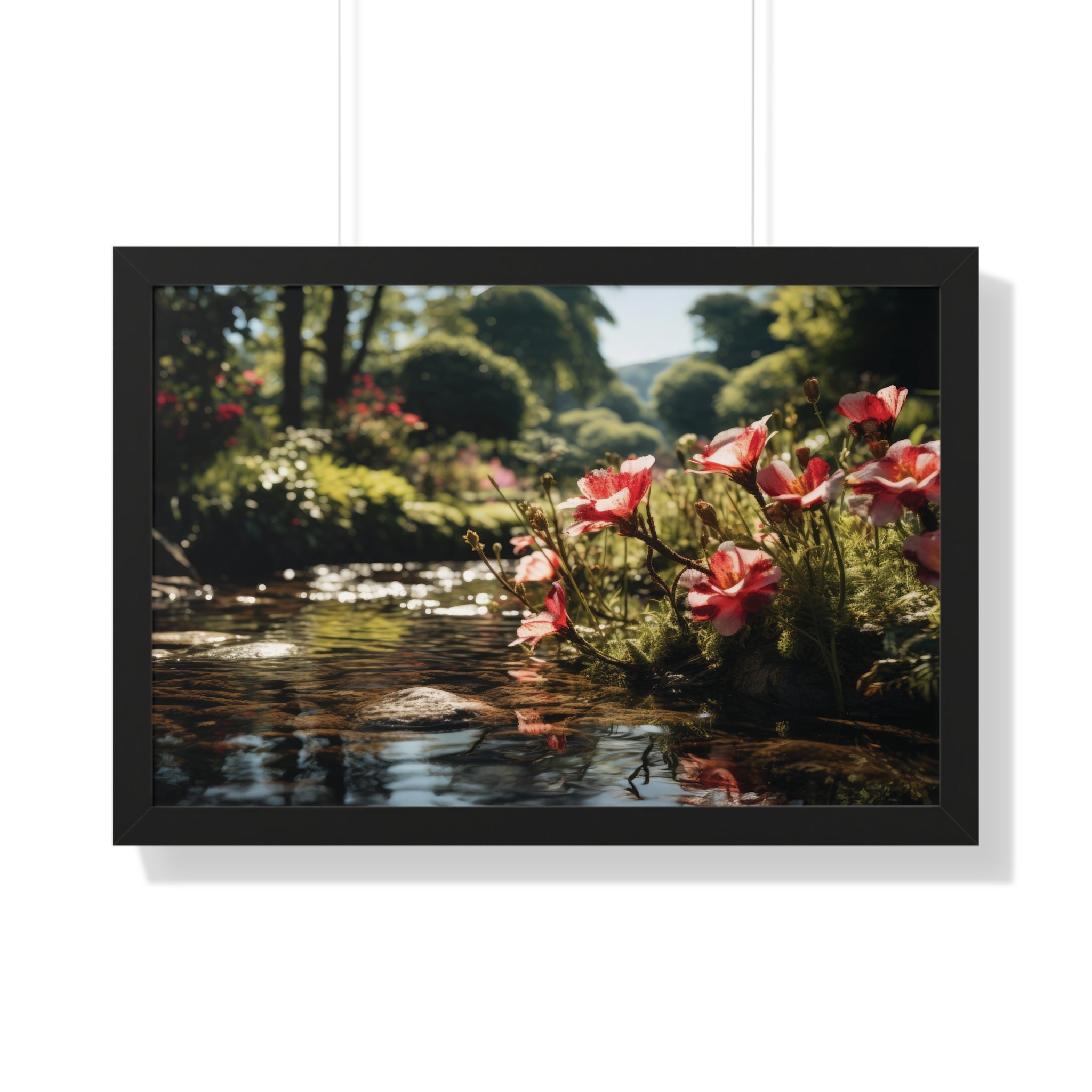 Zen Garden Wall Print for Meditation Space
