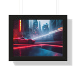Ferrari F50 “Neon Velocity” Cyberpunk Wall Art