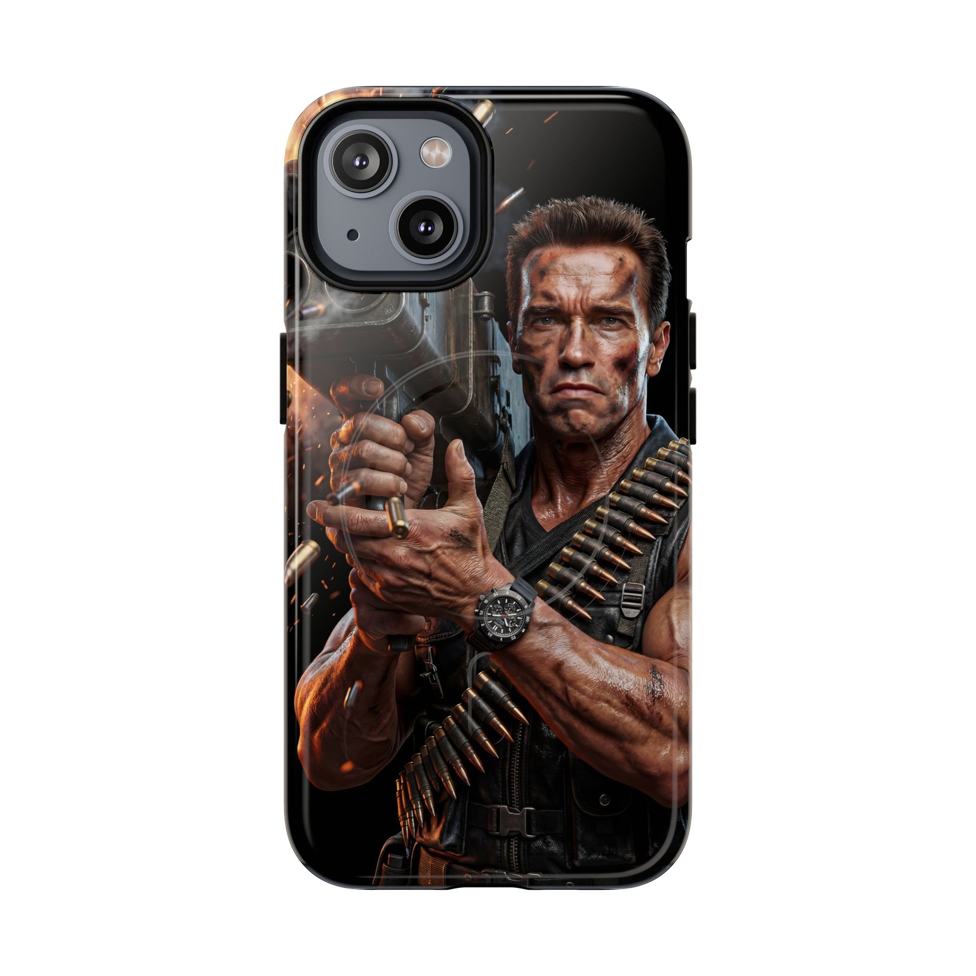 Arnold Schwarzenegger Explosive Action Edition iPhone Case (MagSafe®)