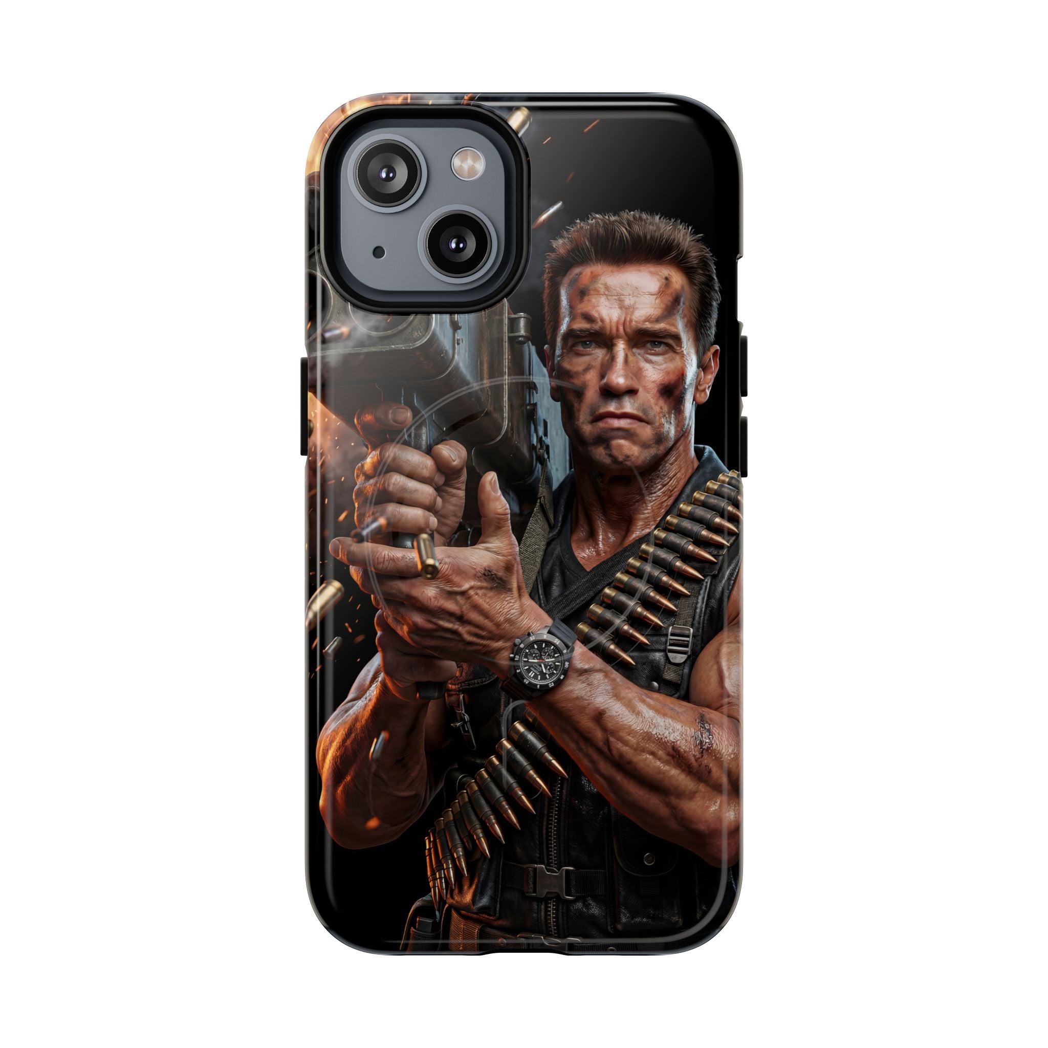 Arnold Schwarzenegger Explosive Action Edition iPhone Case (MagSafe®)