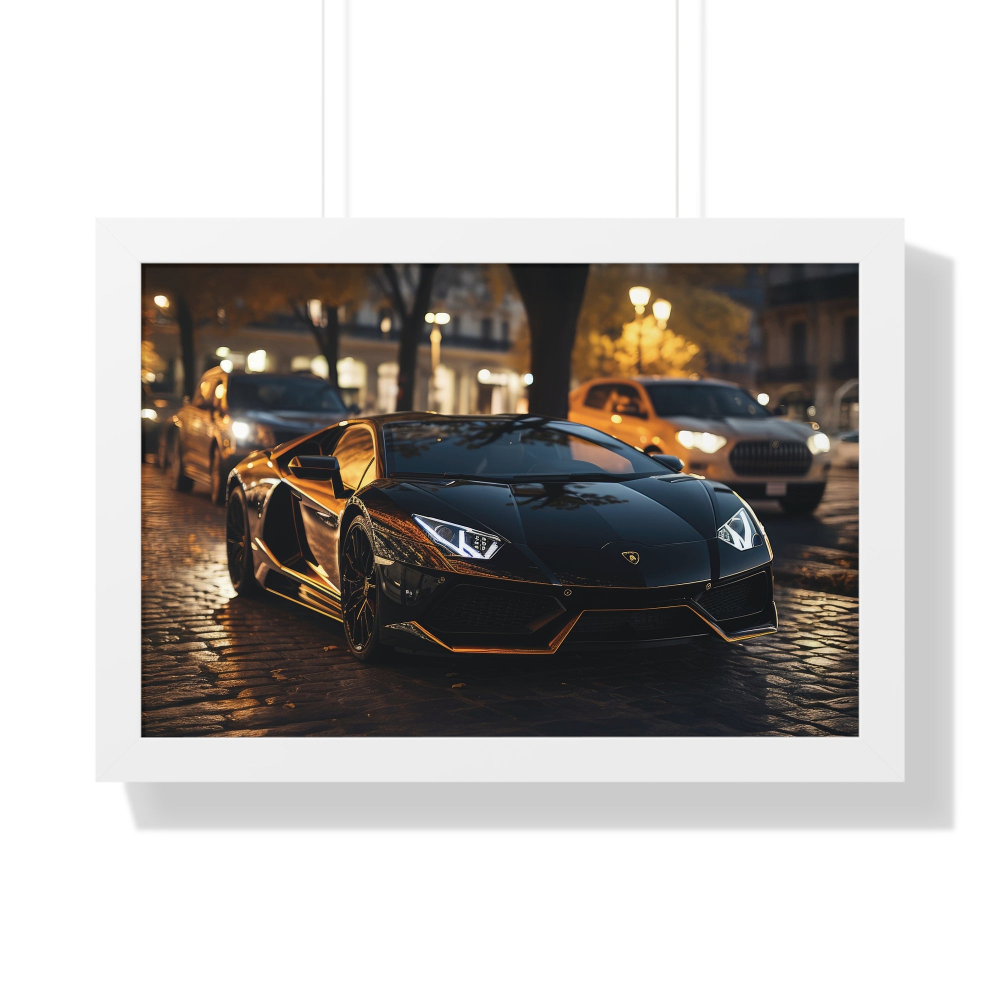 Bold Lamborghini Aventador SVJ Decor