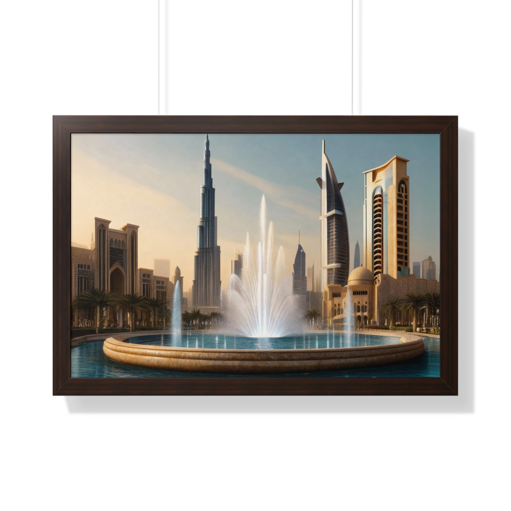 Dubai’s Iconic Landmarks – Collector’s Edition Framed Print