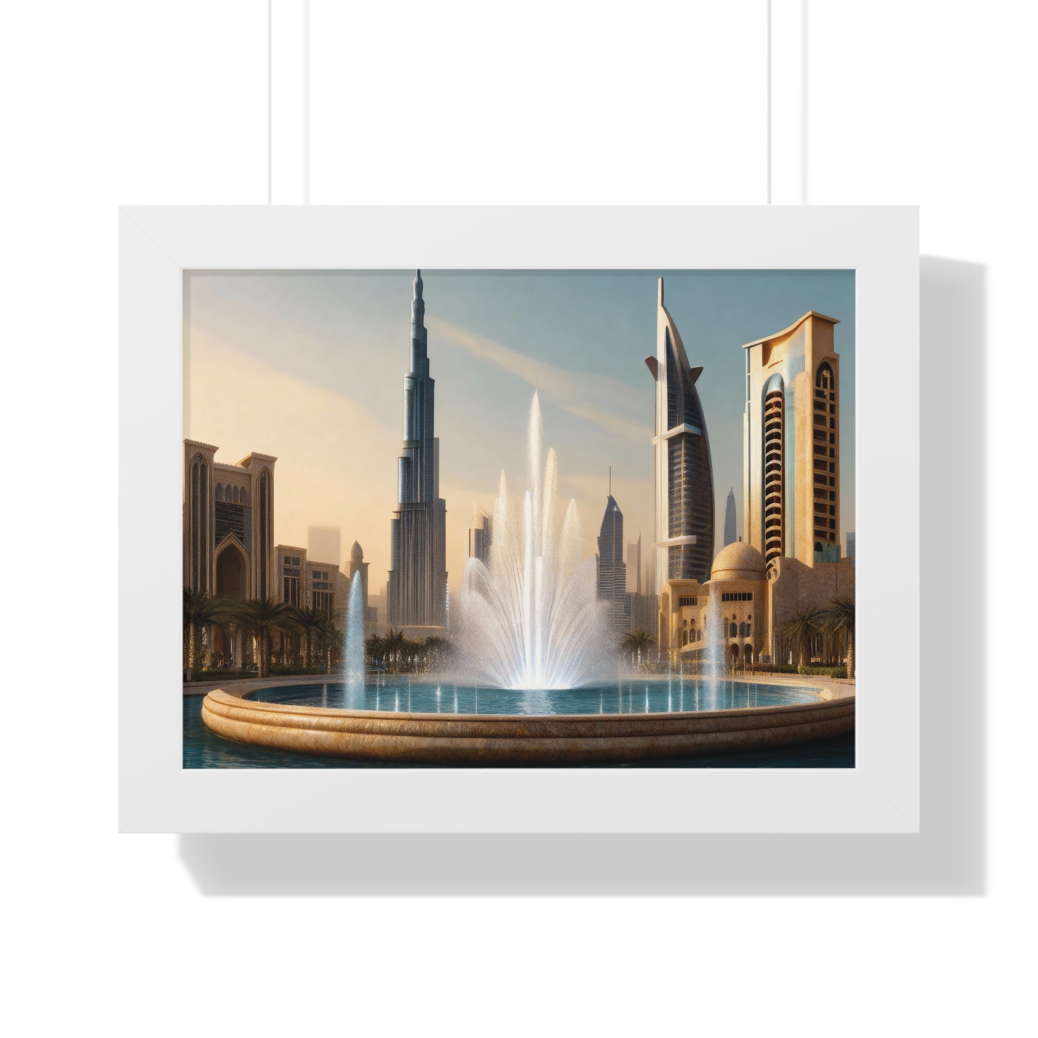 Dubai’s Iconic Landmarks – Collector’s Edition Framed Print