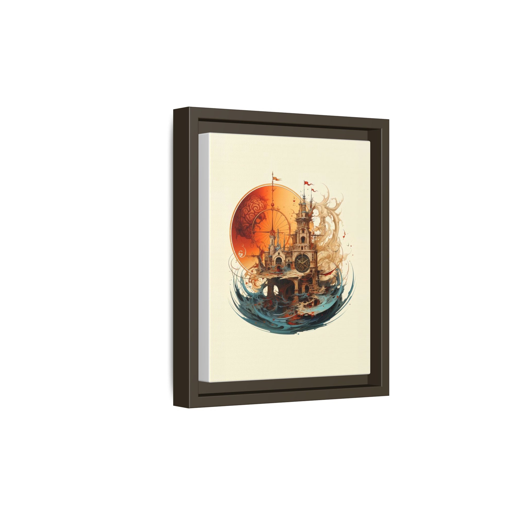 Submerged Legacy Drowning Fortress Wall Art