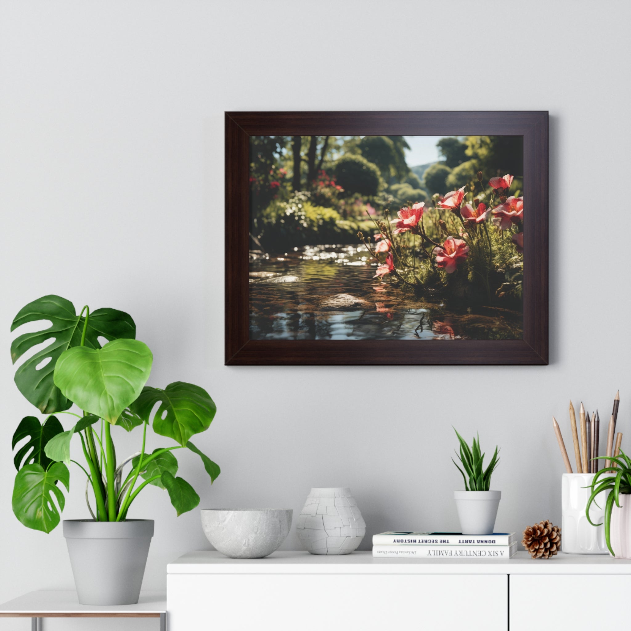 Zen Garden Wall Print for Meditation Space