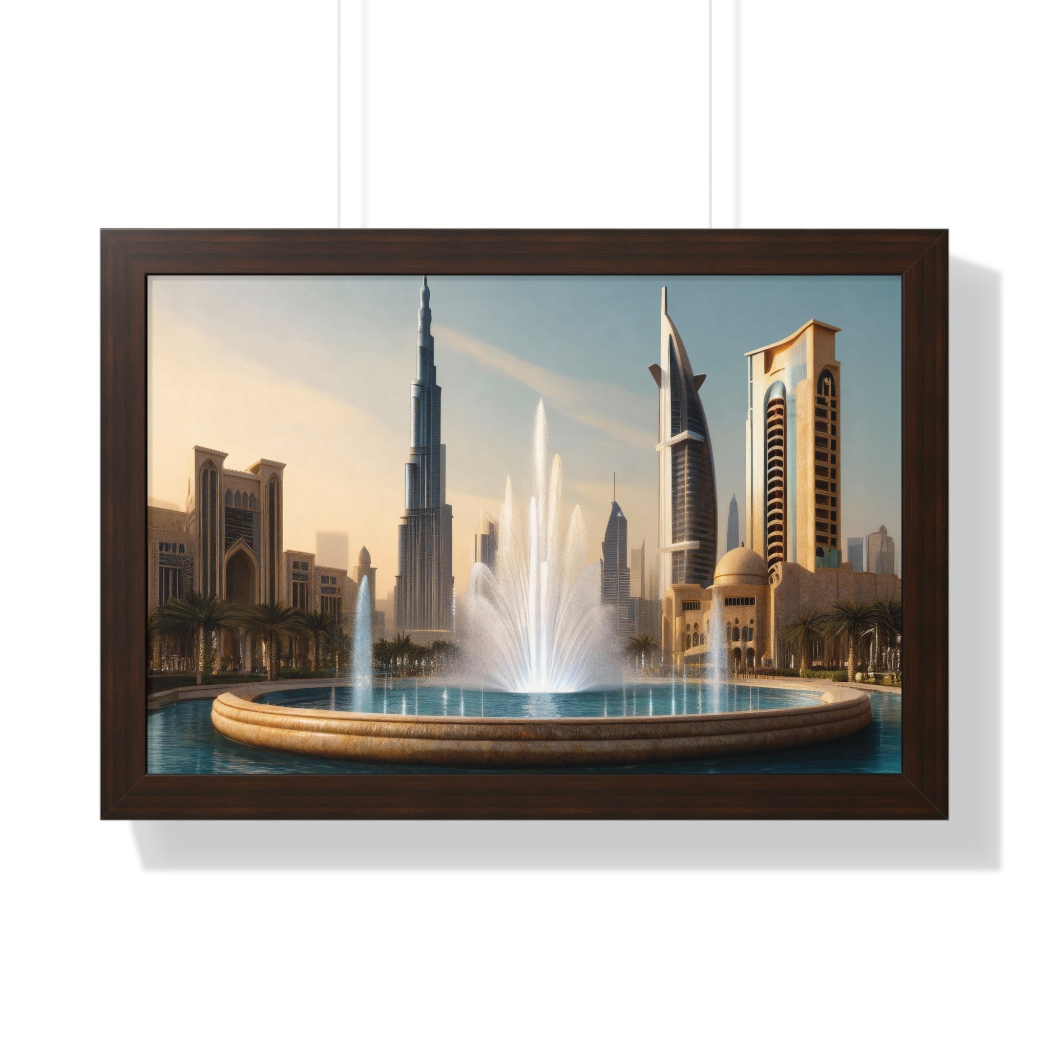Dubai’s Iconic Landmarks – Collector’s Edition Framed Print