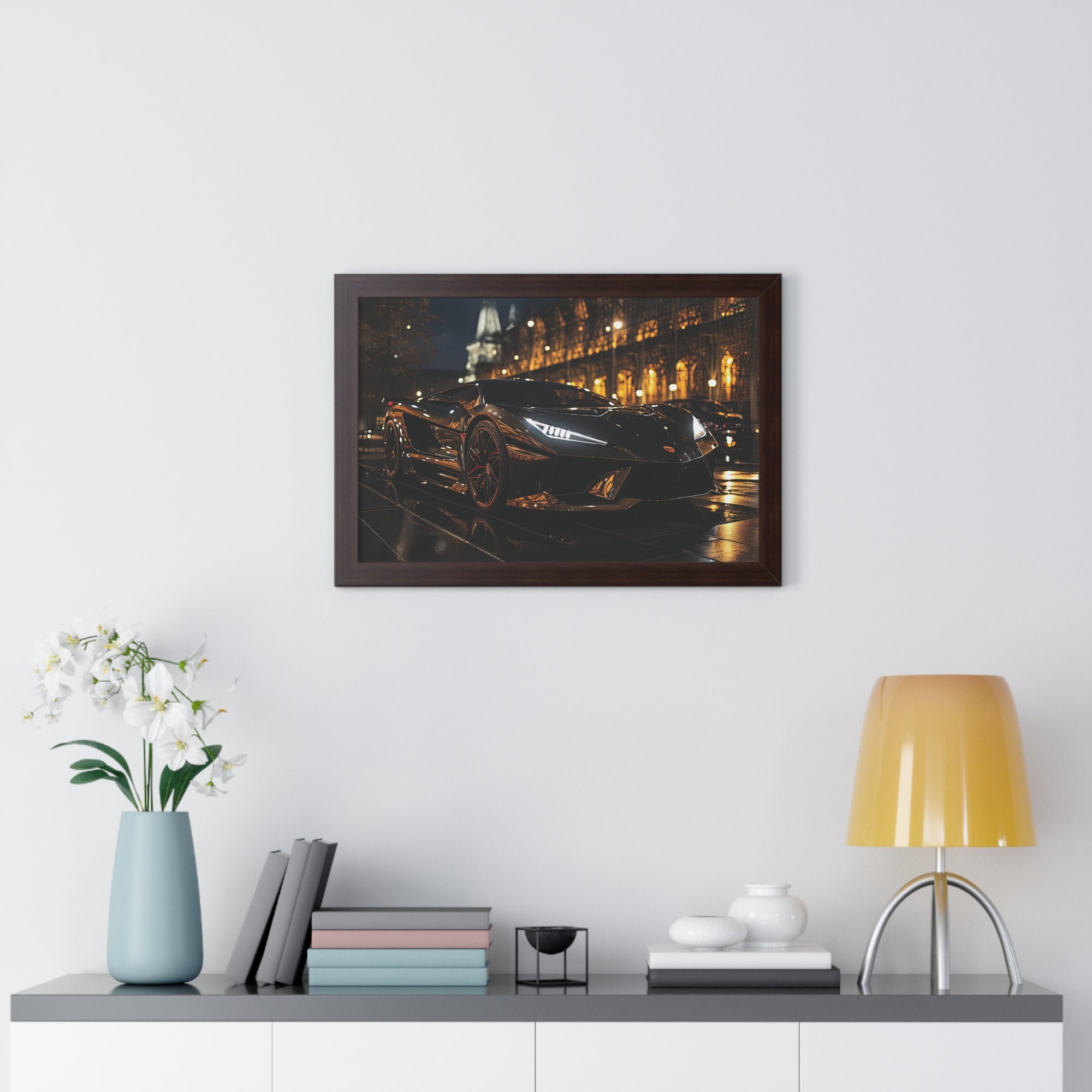 Murciélago Majesty – Framed Lamborghini Wall Art