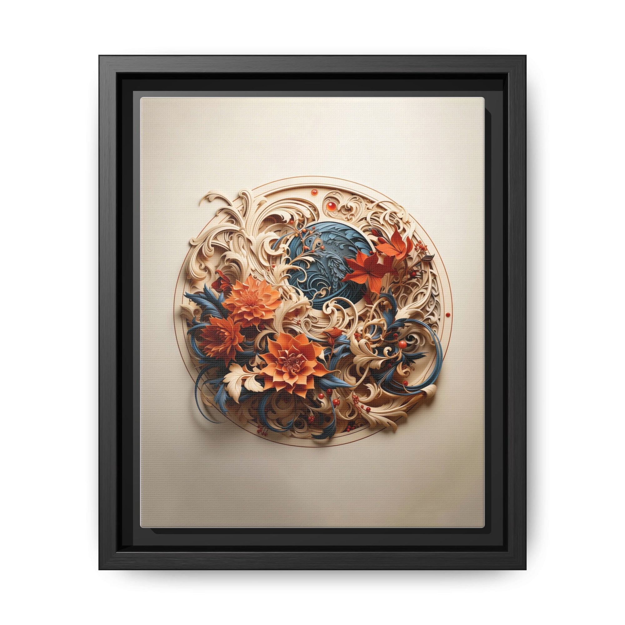 Elegant Floral & Bird Wall Art – Botanical Harmony Series